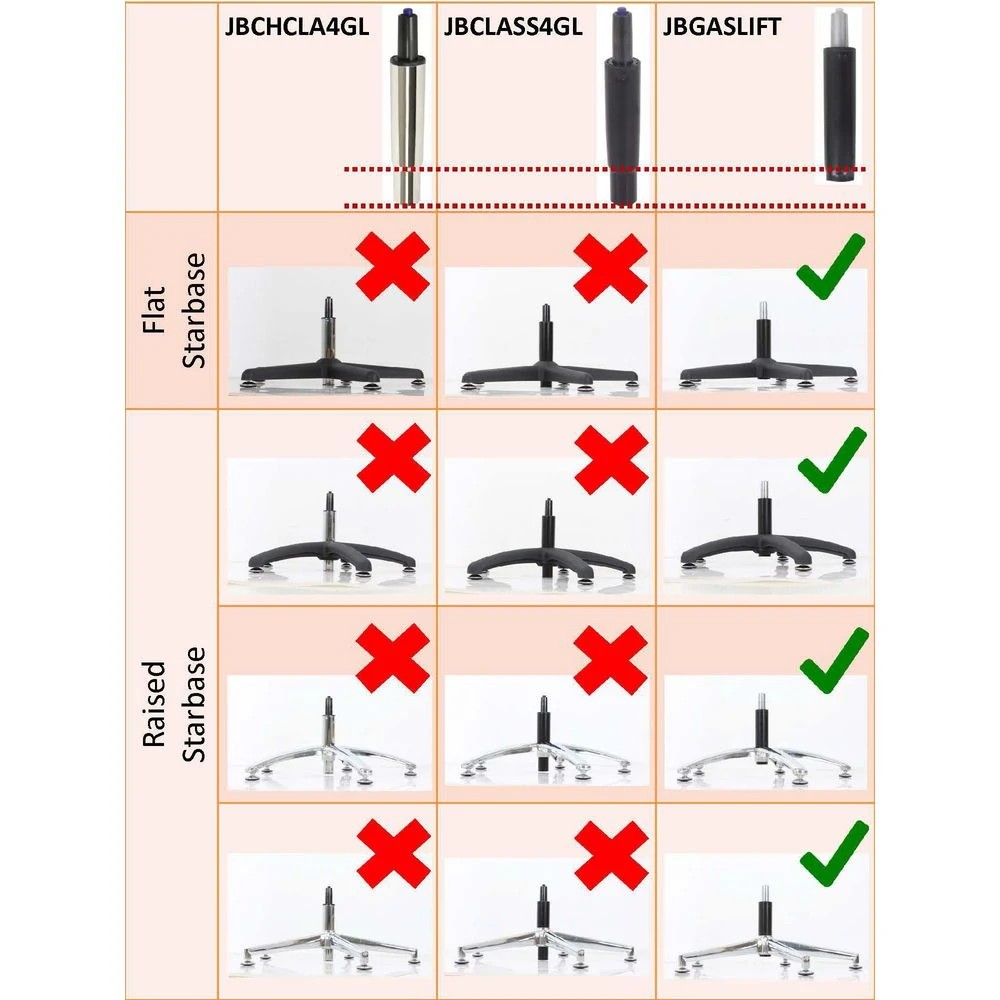 4 Office Chair Glides 5 Pack, 4 of 4