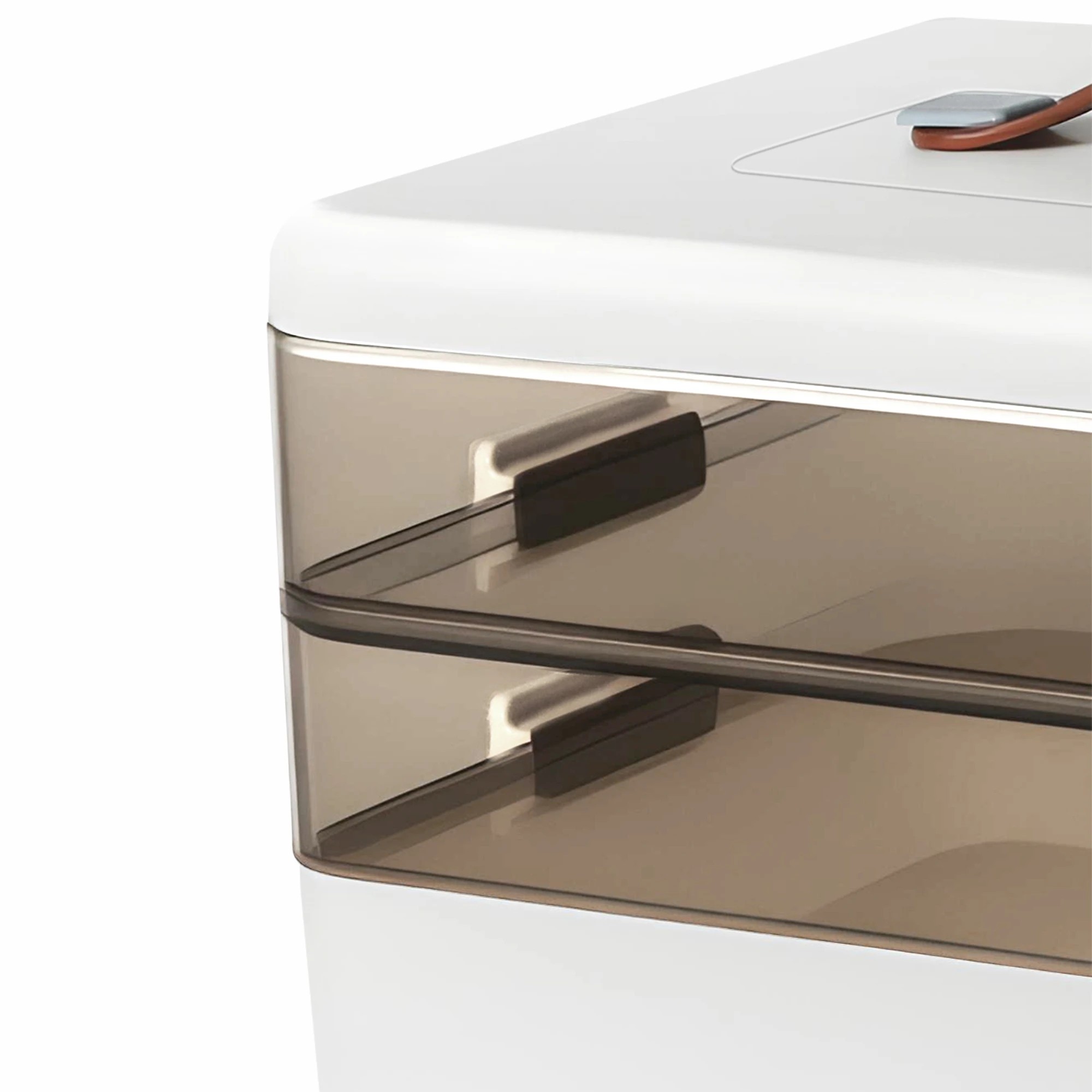 5 Levede 3-Tier Medicine Storage Box With Leather Handle, 5 of 9