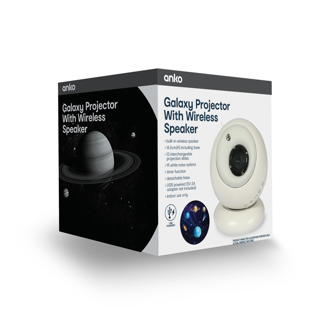 1 Galaxy Projector Speaker, 1 of 8