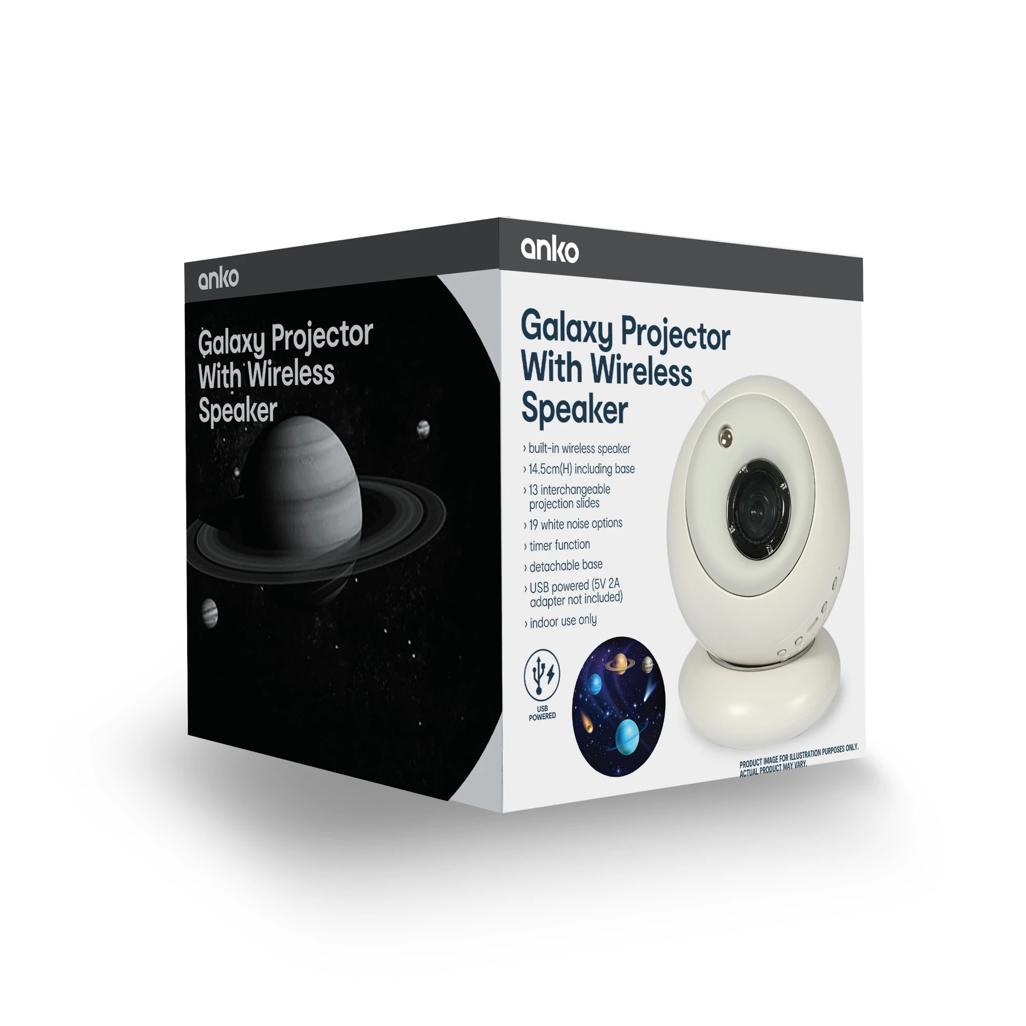 1 Galaxy Projector Speaker, 1 of 8