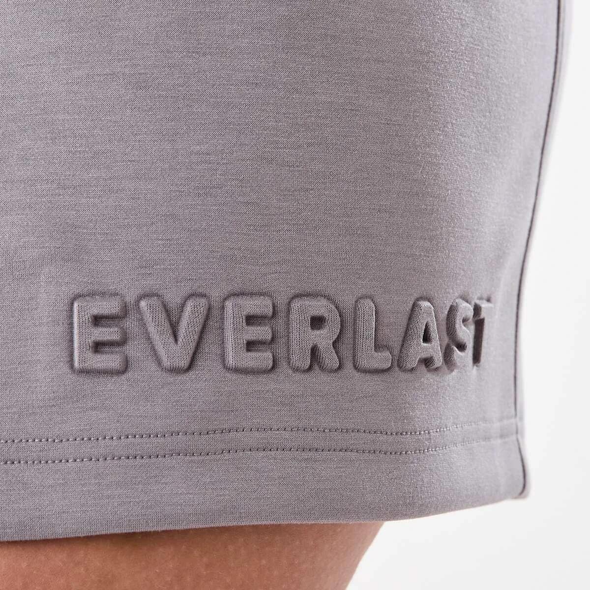 4 Everlast Womens Scuba Shorts Deep Taupe, 4 of 7