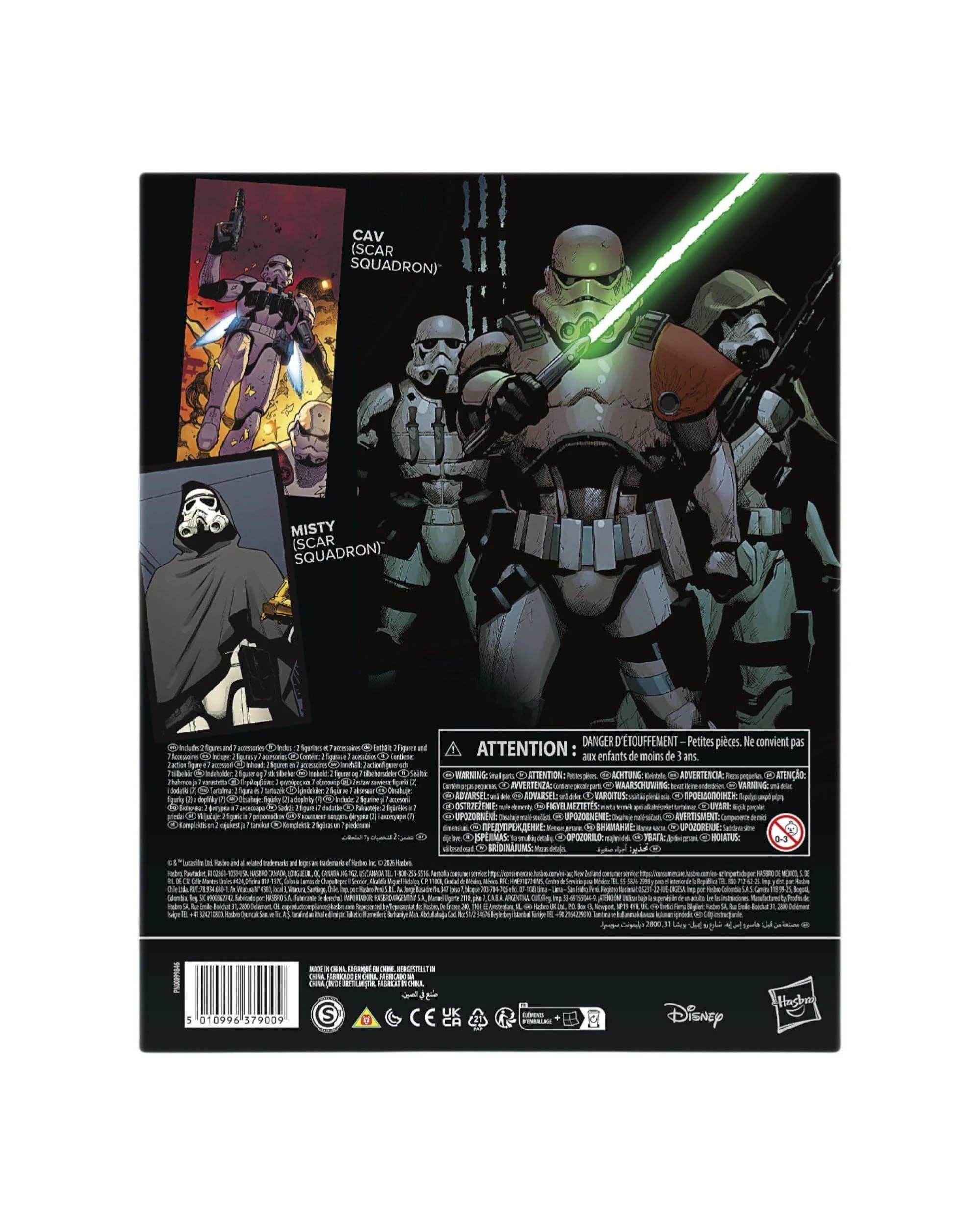 5 Star Wars The Black Series Cav and Misty - SCAR Squadron -  Action Figure 2 Pack, 5 of 5