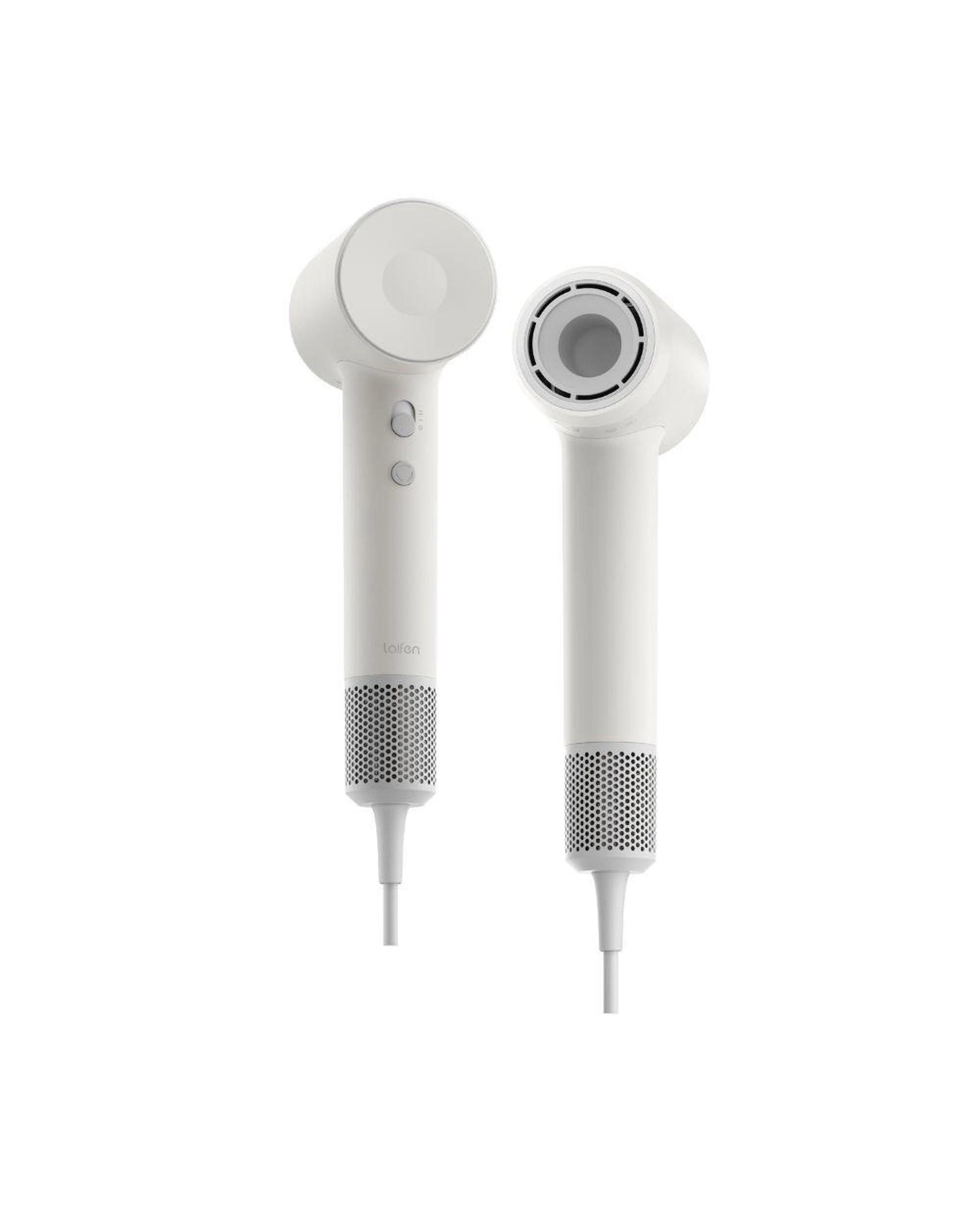 1 Laifen SE2 Hair Dryer White High Speed Quiet 10 Settings Child Mode 200M Ions 3 Nozzles 25m Cable, 1 of 3