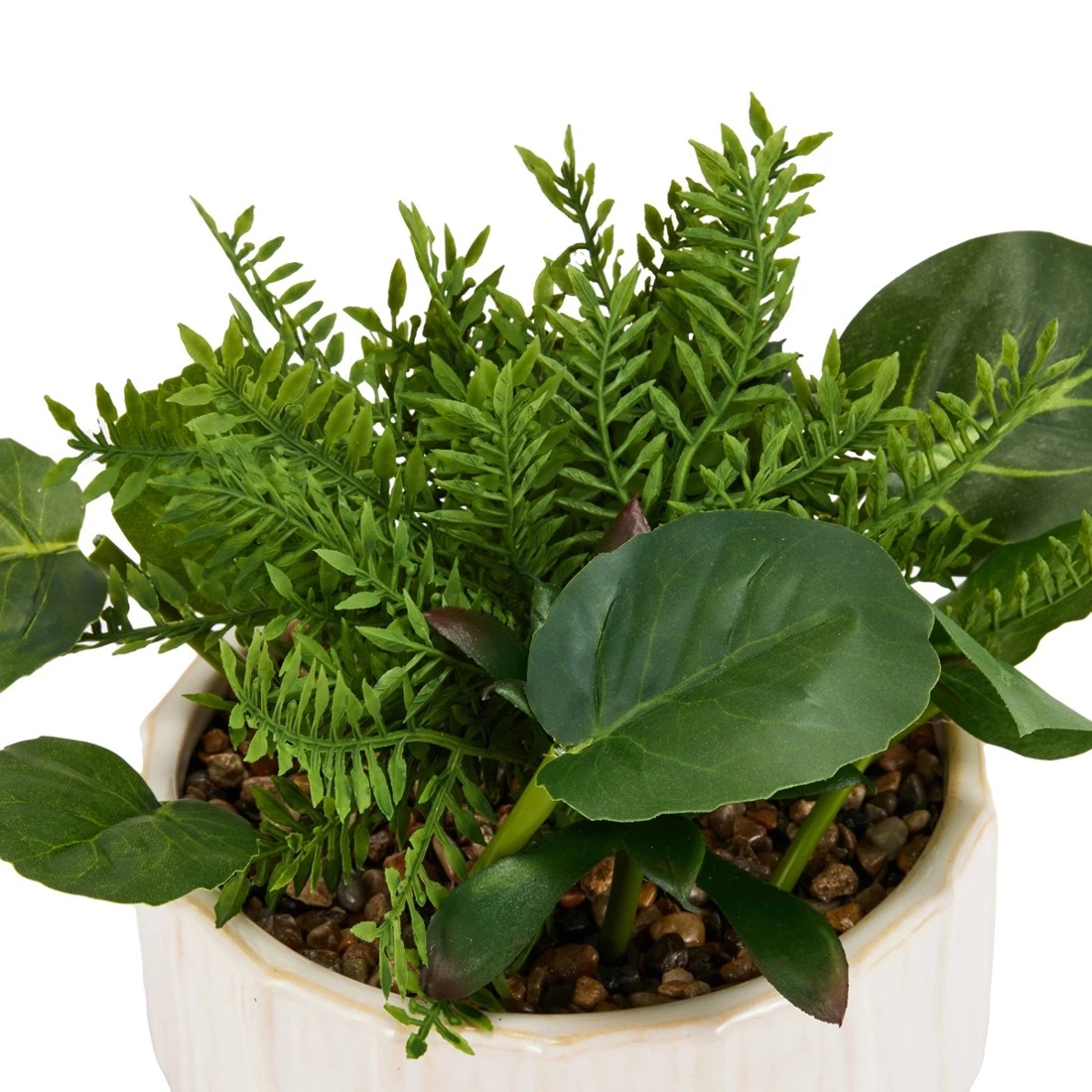 5 Artificial Mixed Foliage in Pot, 5 of 10