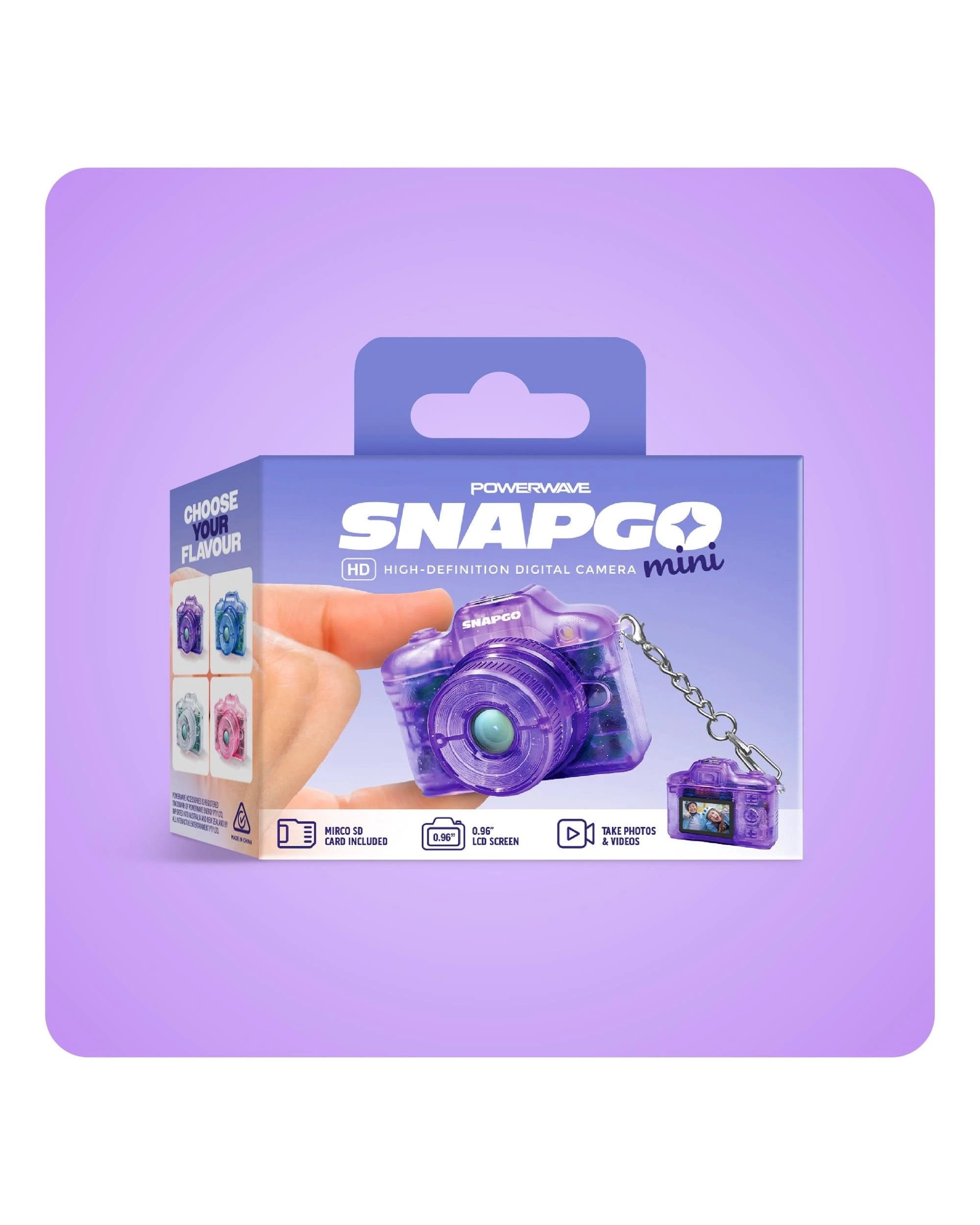 6 Powerwave SnapGo Mini Camera - Royale Purple, 6 of 10