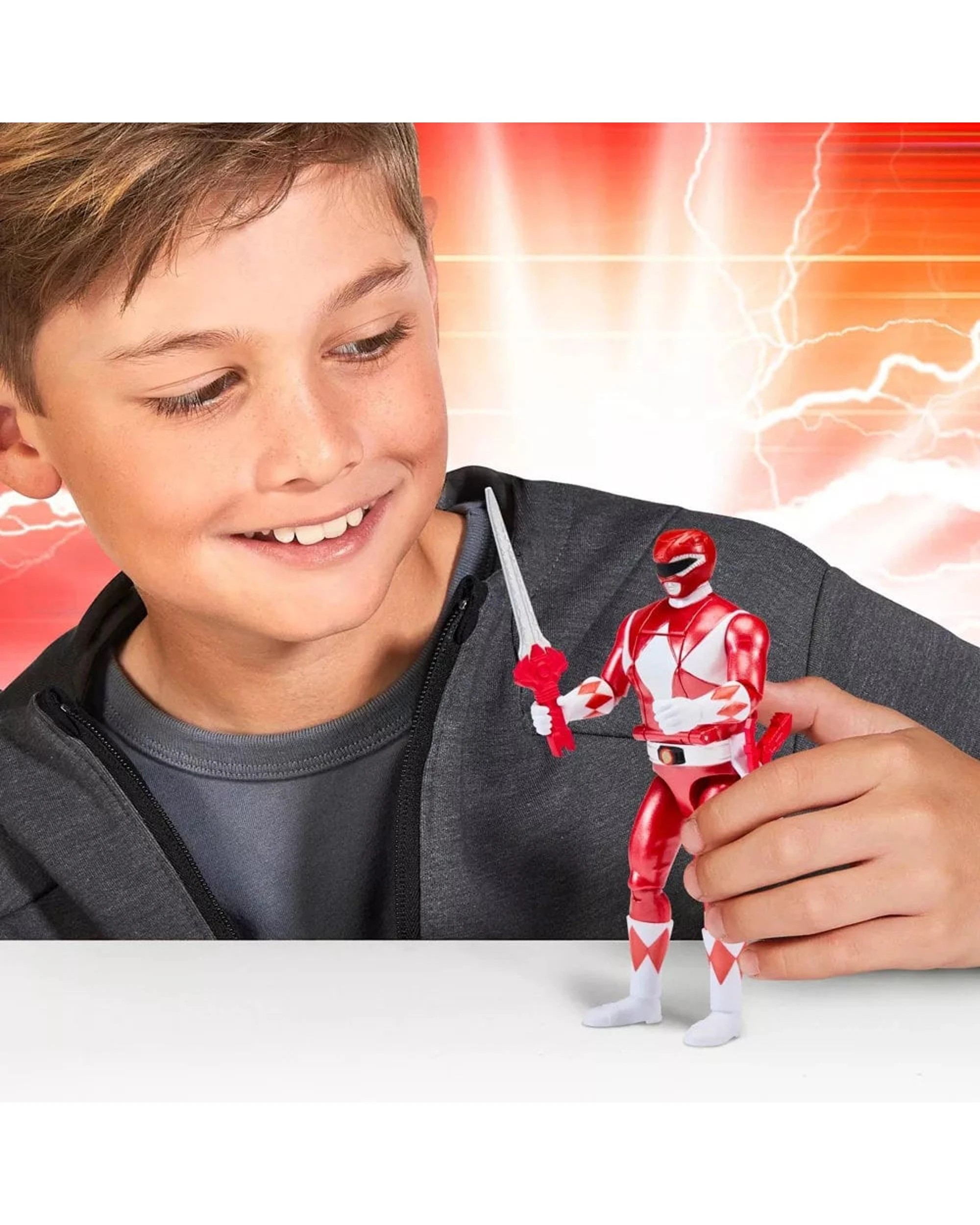 7 Mighty Morphin Power Rangers Re-Ignition Auto-Morphin Battle Pack Action Figure 6 Pack, 7 of 9