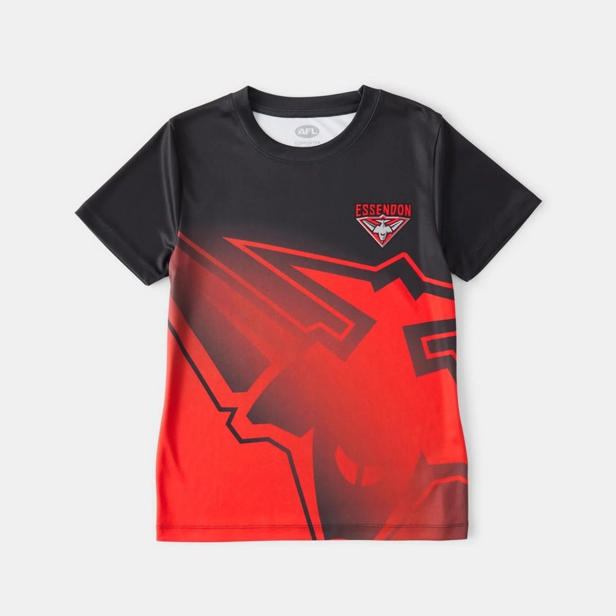 9 Official AFL Kids Training T-shirt Essendon, 9 of 10