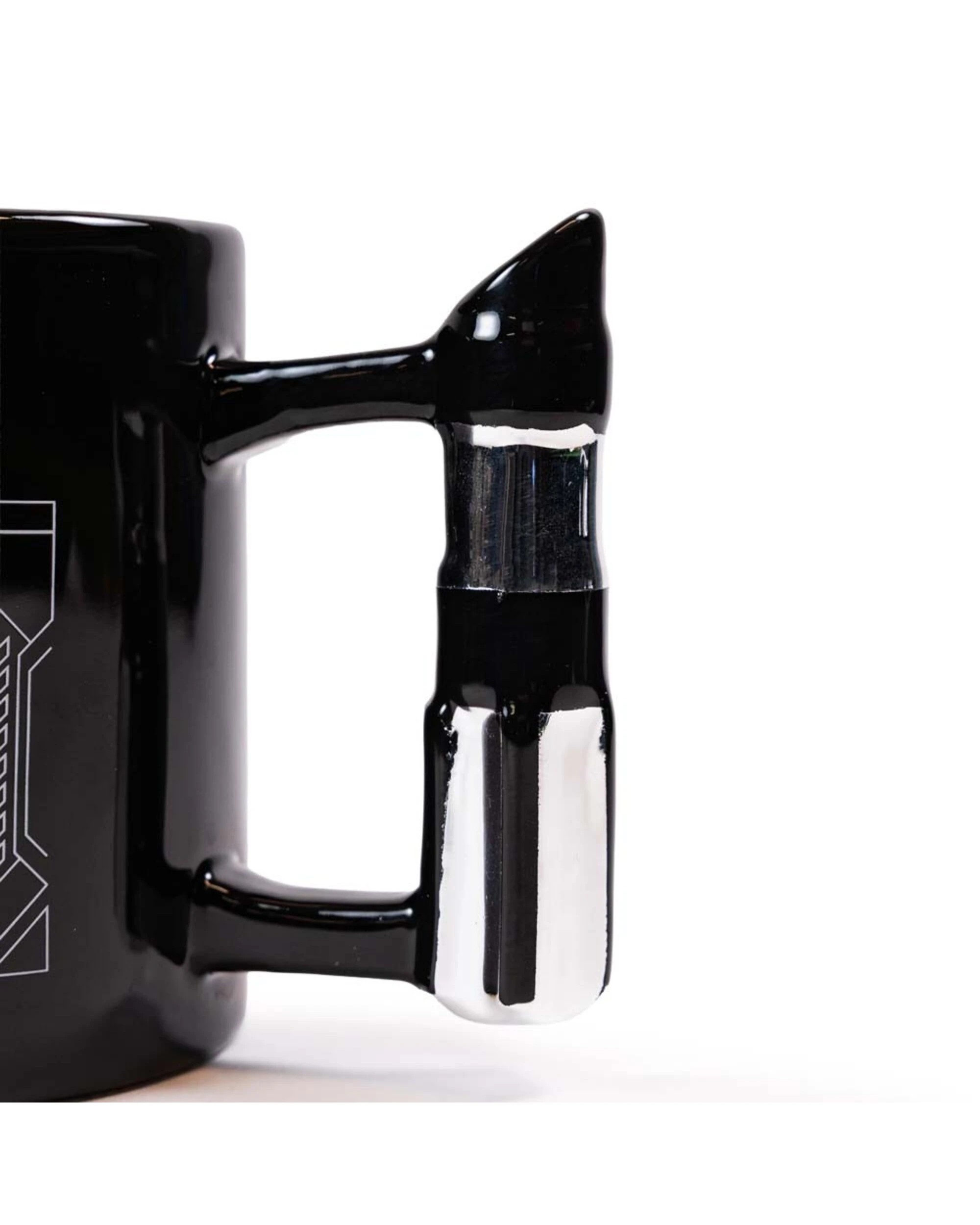 2 Star Wars - Darth Vader Lightsaber Moulded Mug - Black, 2 of 3
