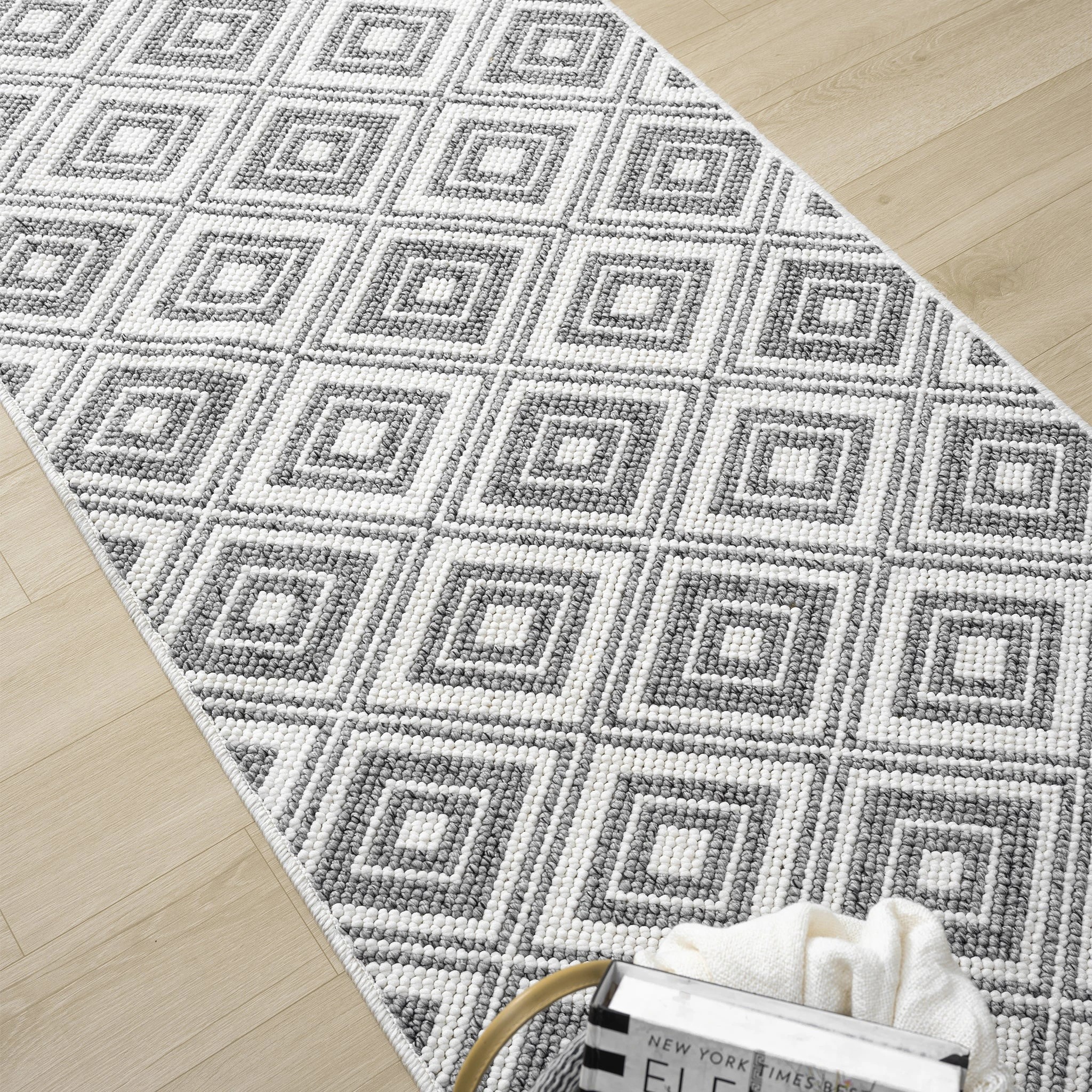 3 La Grace Home Salvino Premium Runner - 80x150cm - Slate, 3 of 10