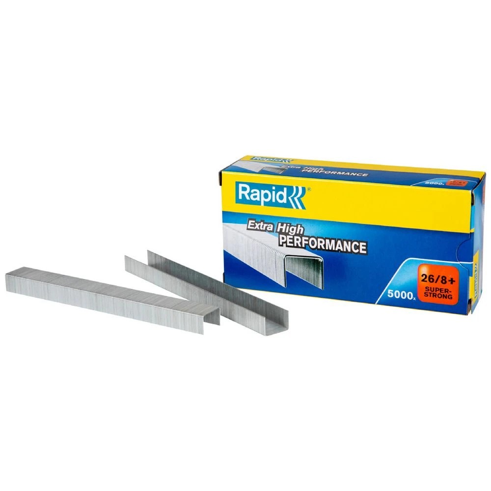 1 Rapid 26/8+ Staples 5000 Pack, 1 of 2