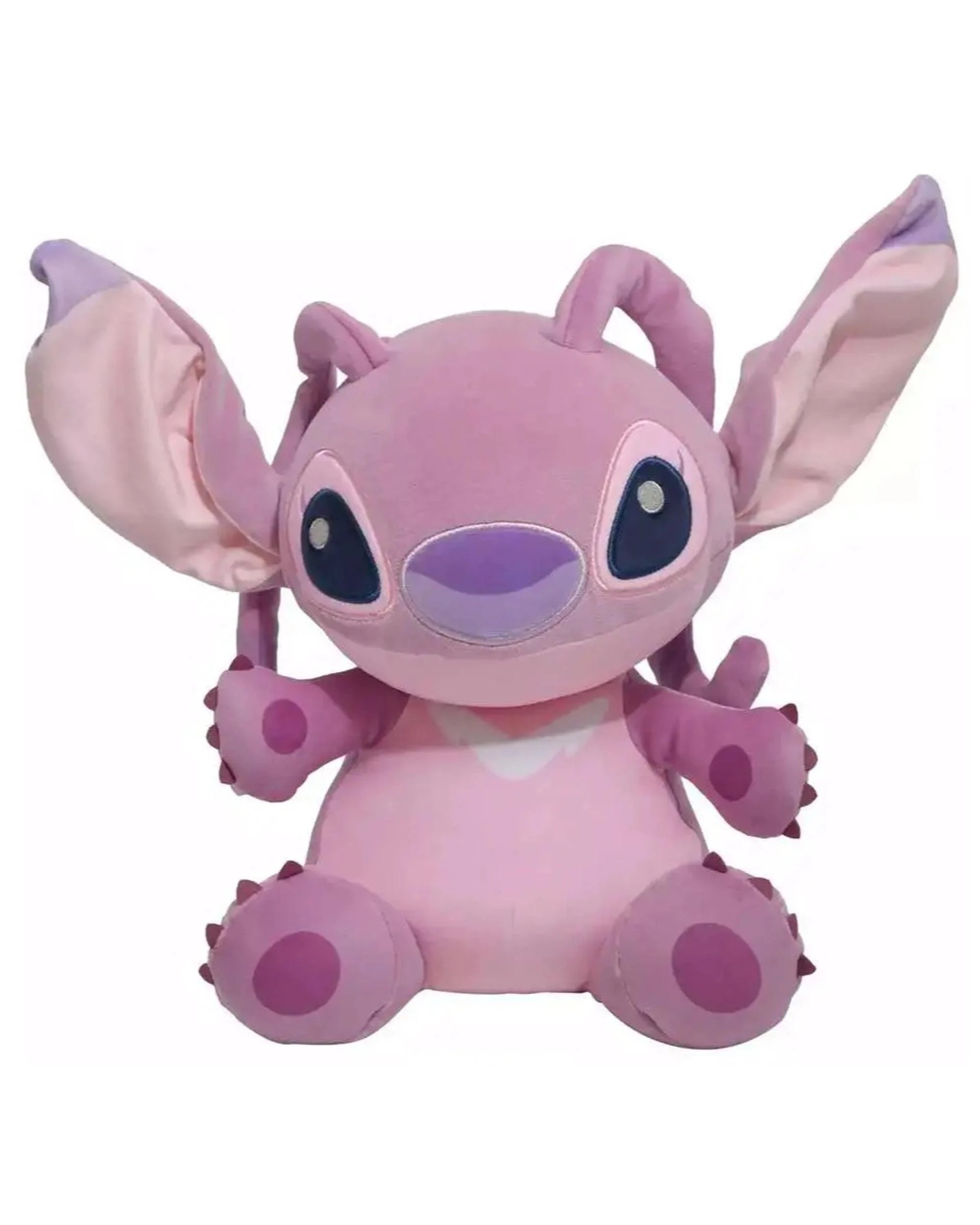 2 Just Play Comfeez Disney Stitch Angel Weighted Plush, 2 of 3