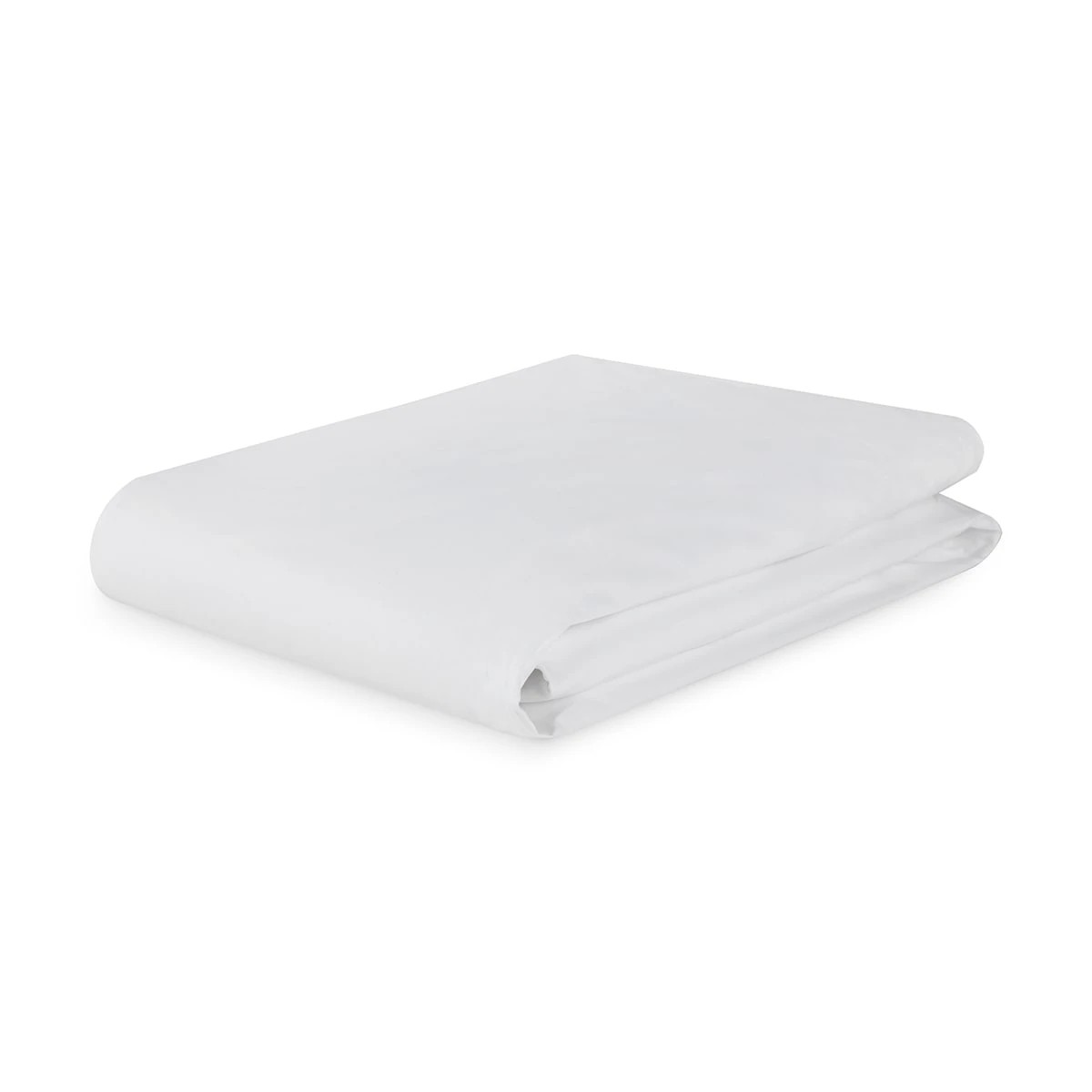 2 500 Thread Count Australian Grown Cotton Fitted Sheet - Queen Bed, White, 2 of 4