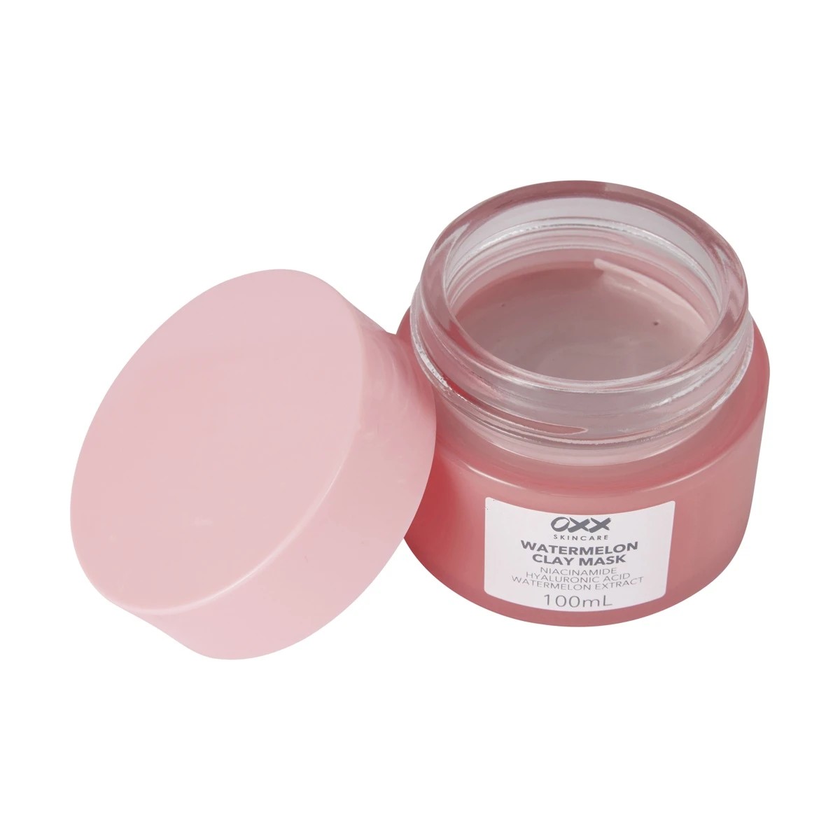 3 OXX Skincare Watermelon Clay Mask 100ml - Niacinamide, Hyaluronic Acid and Watermelon Extract, 3 of 6