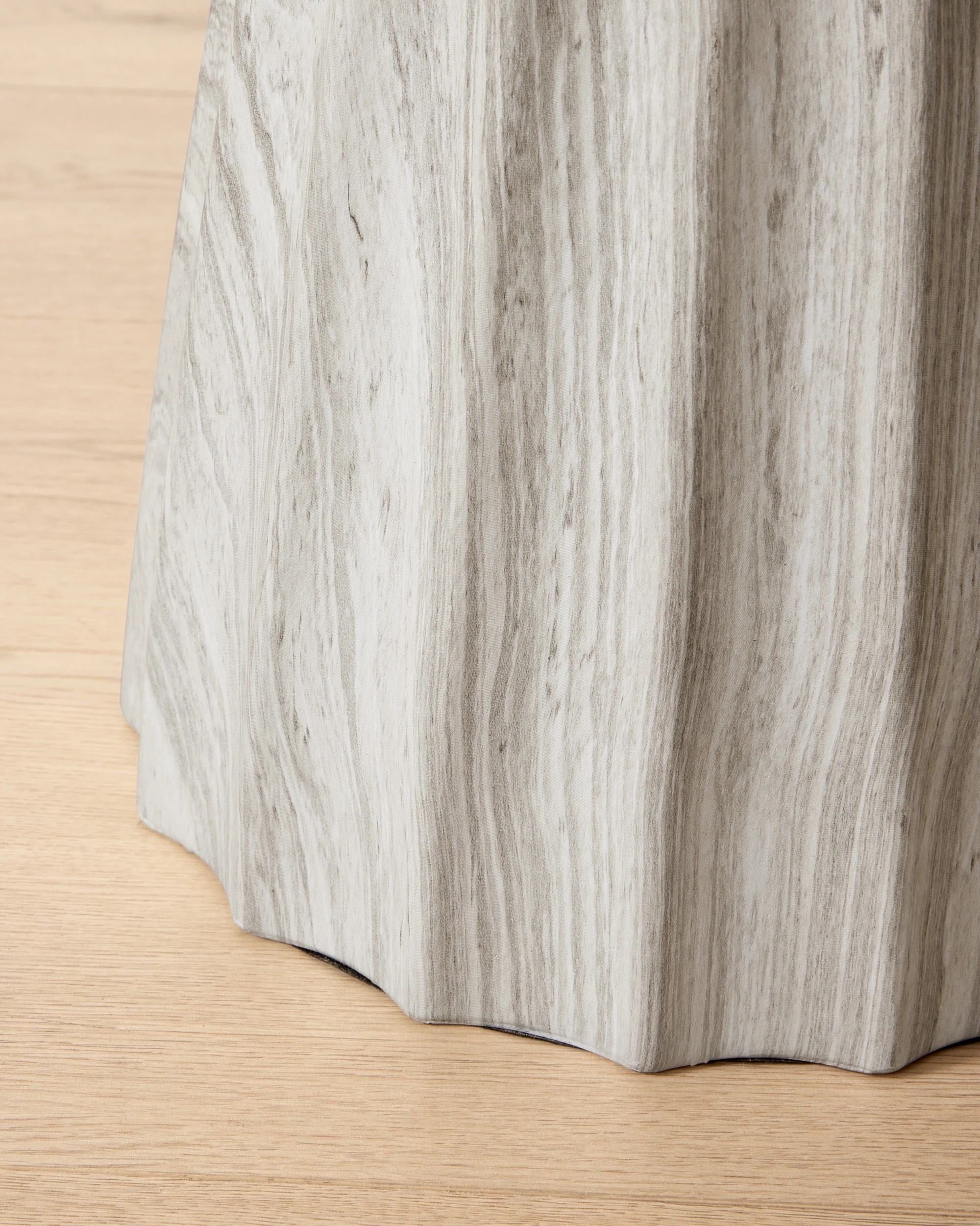 5 Ribbed Stone Look Side Table, 5 of 6