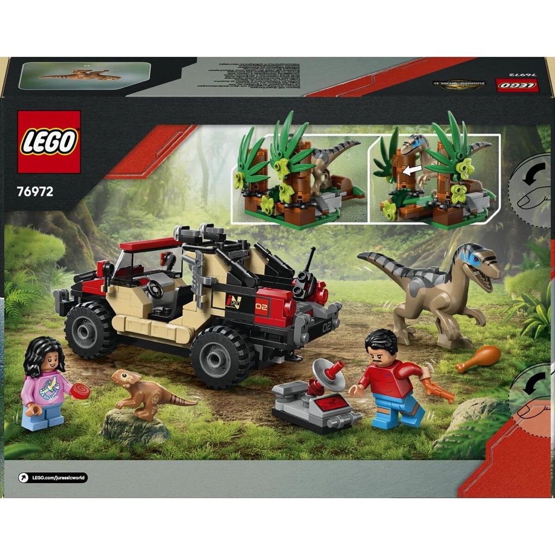 11 LEGO Jurassic World Raptor Off-Road Escape 76972, 11 of 11