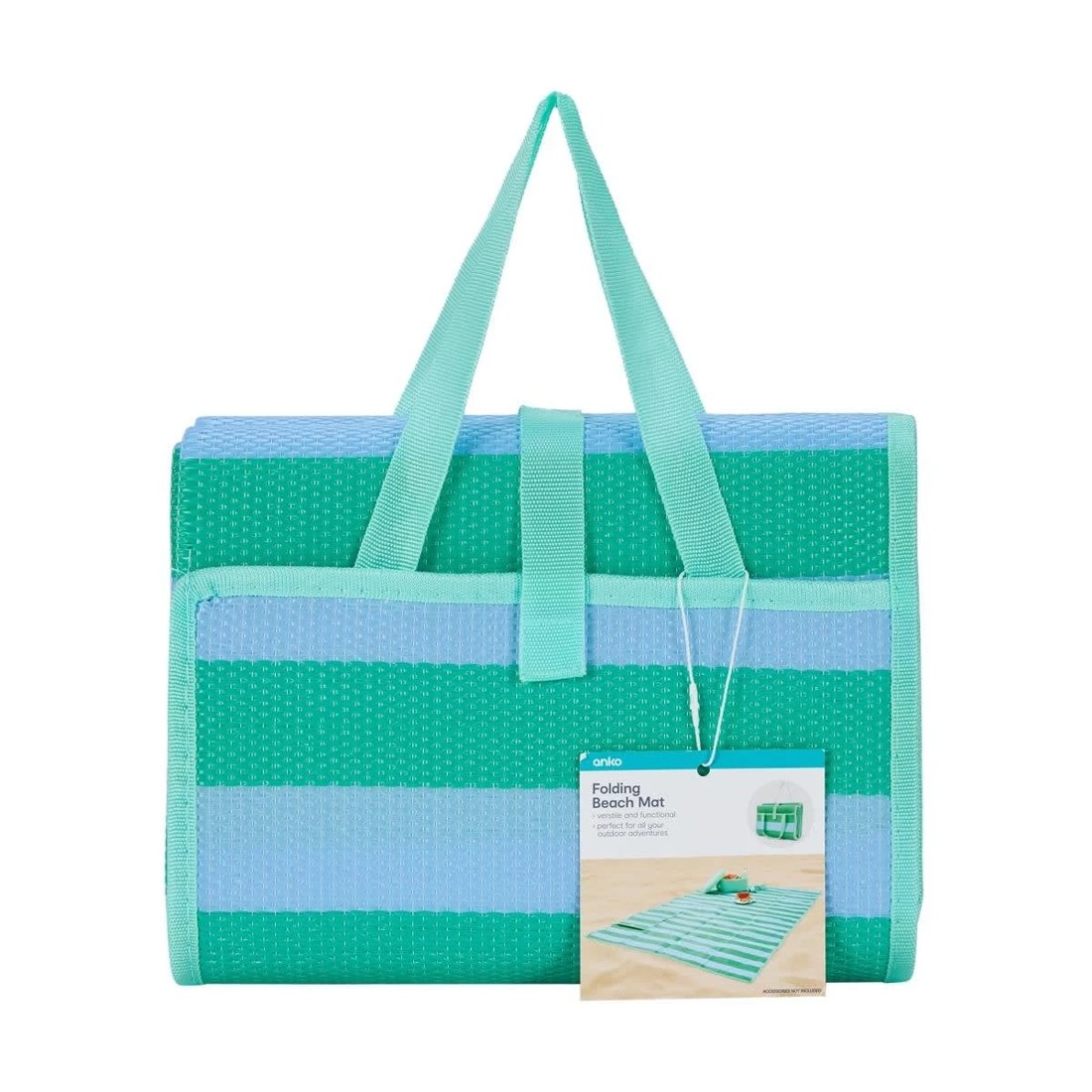 9 Folding Beach Mat - Green, 9 of 9