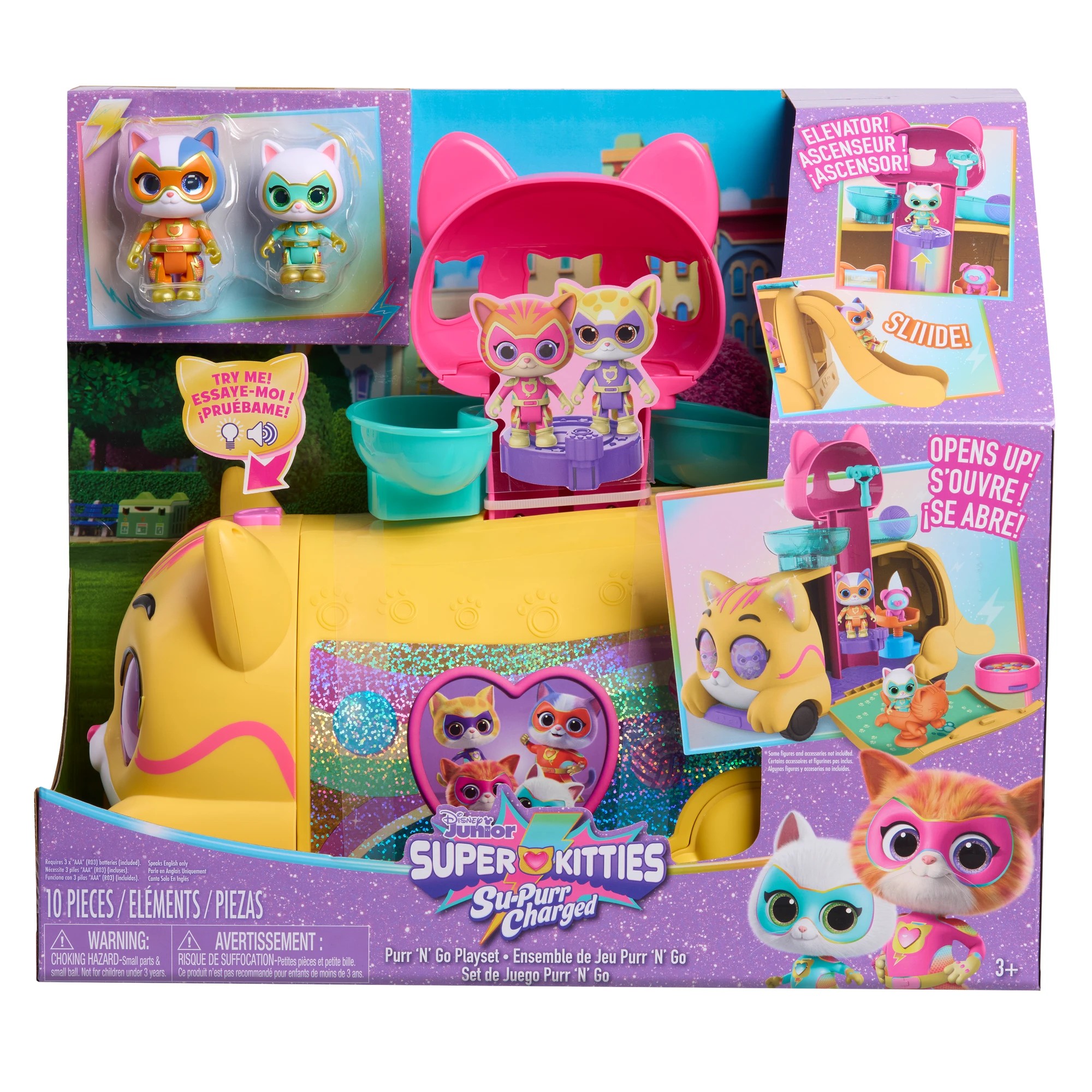 6 Superkitties Purr N Go Playset
 - Multi, 6 of 6