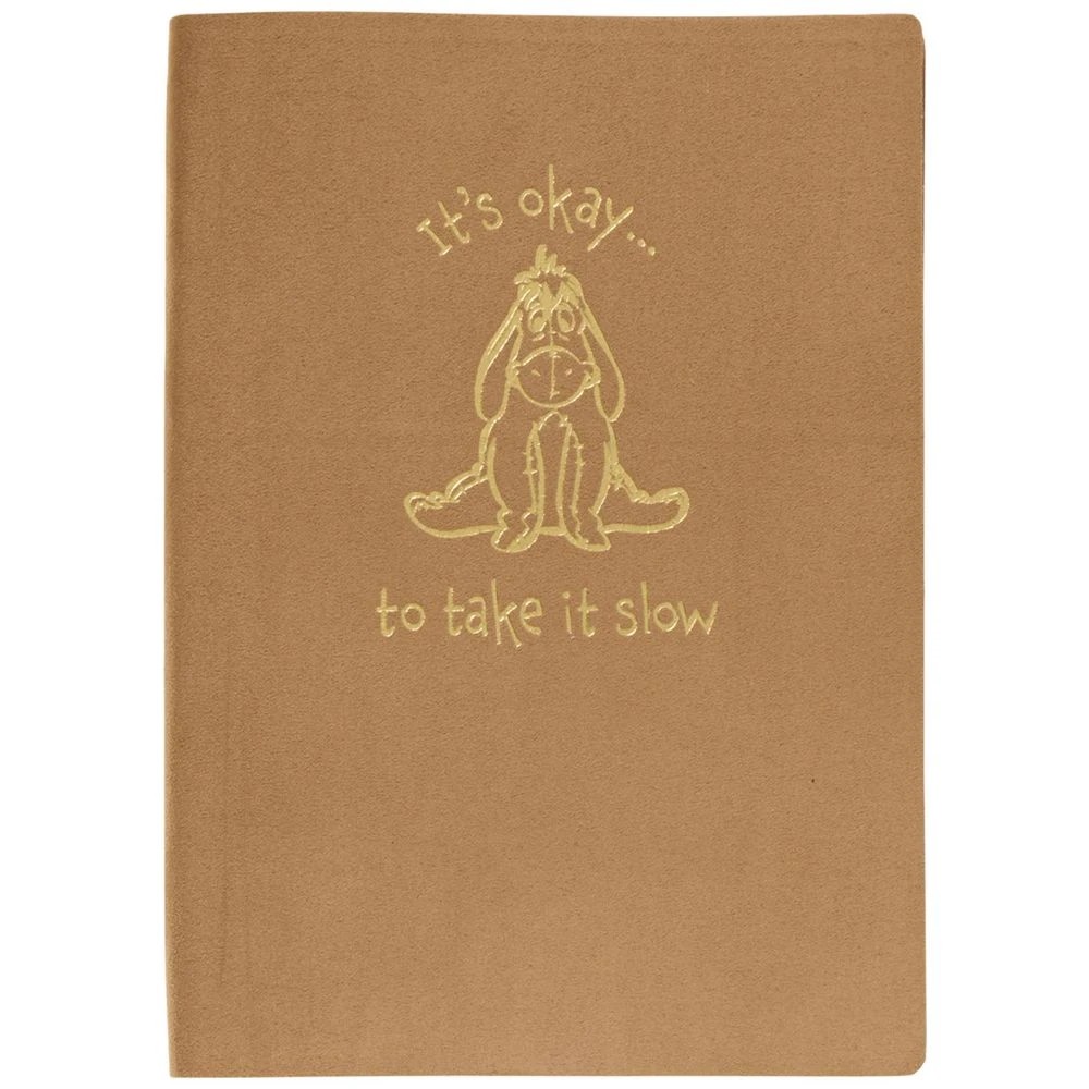 1 Disney Winnie the Pooh A5 Suede Notebook 192 Pages, 1 of 4