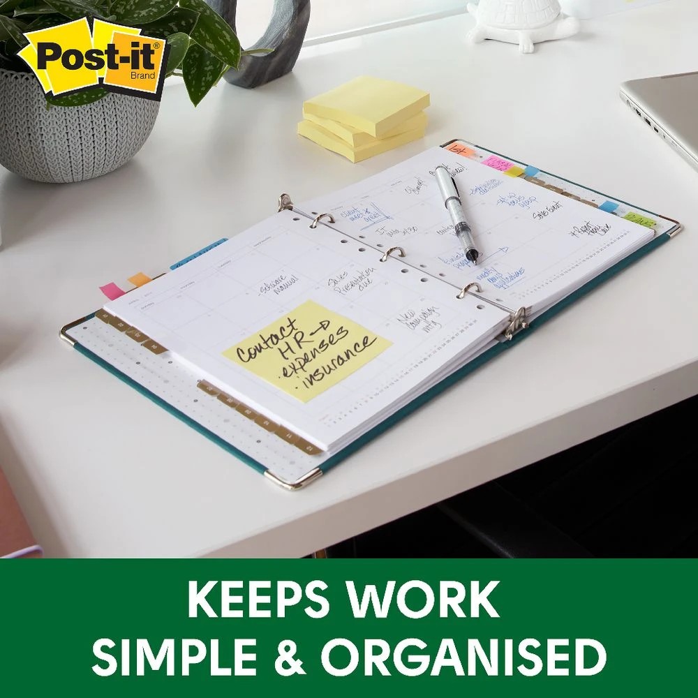 5 Post-it Recycled Notes 76x76mm Yellow 16 Pack, 5 of 7