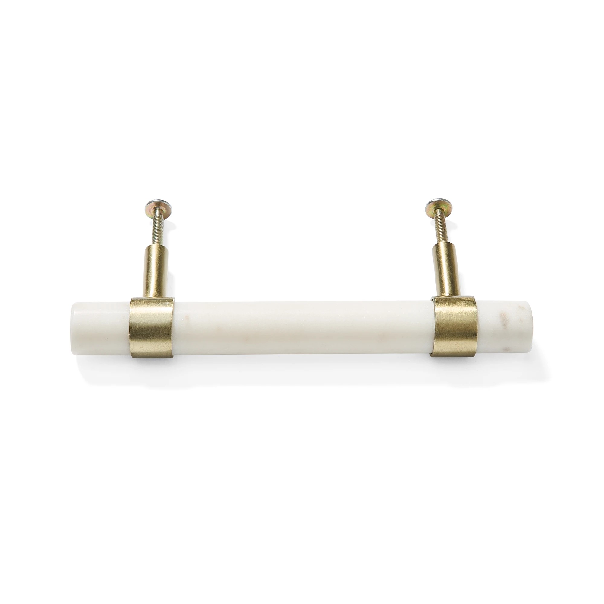 4 2 Pack Large Marble and Gold Look Handles, 4 of 9