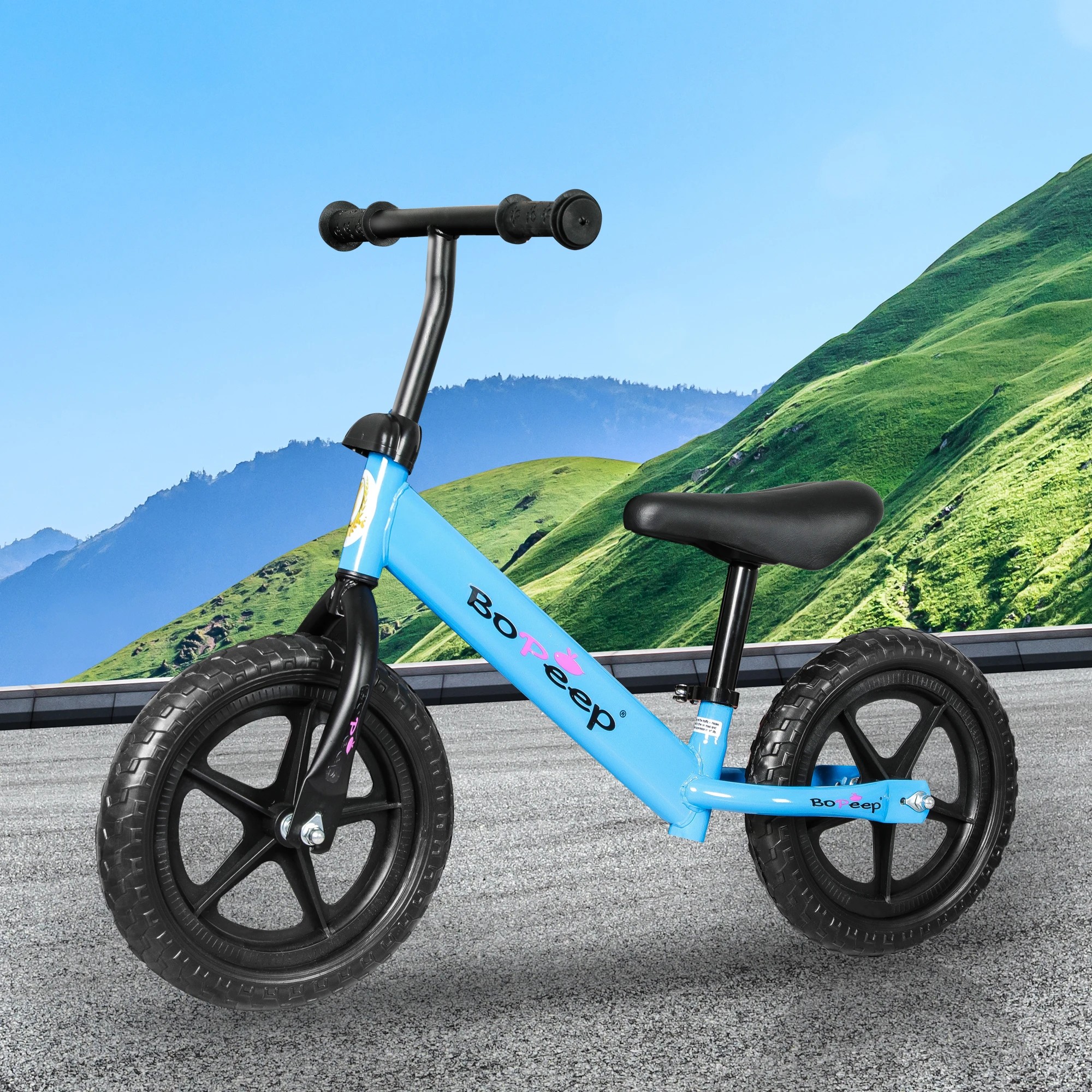 7 Bopeep Kids Balance Bike Ride On Toys Push Bicycle Children Outdoor Toddler Safe, 7 of 7