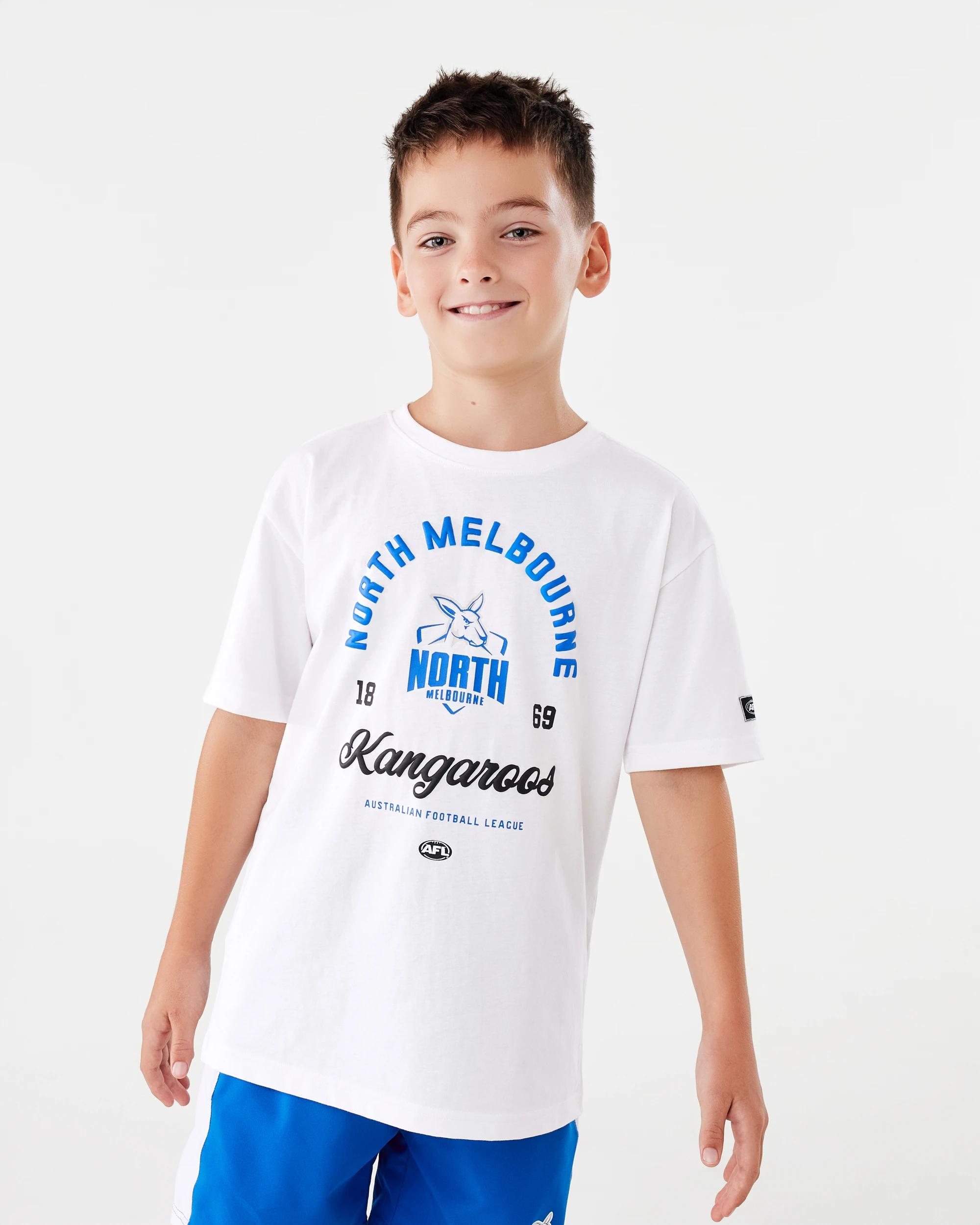2 Official AFL Kids T-shirt Kangaroos, 2 of 9