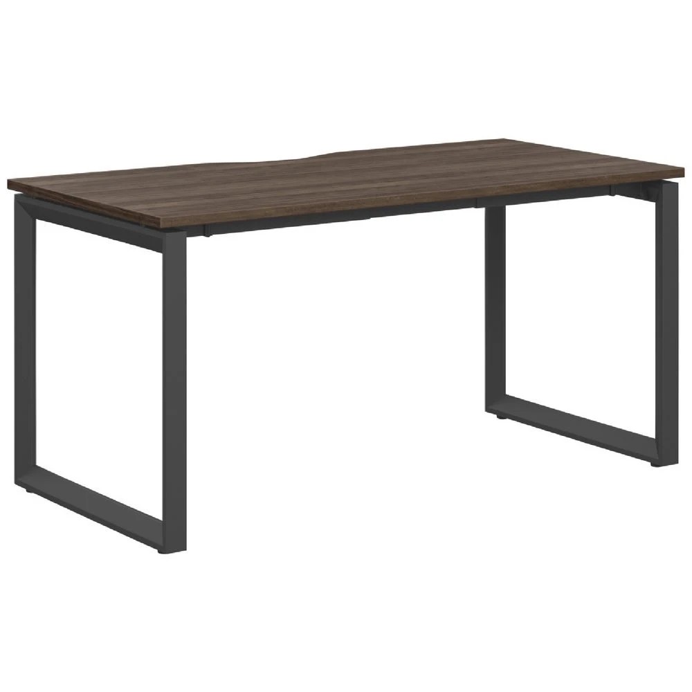 1 Stilford S2 Pro Version 1 Desk 1500 x 750mm Walnut/Black Desks, Tables and Workstations, 1 of 5