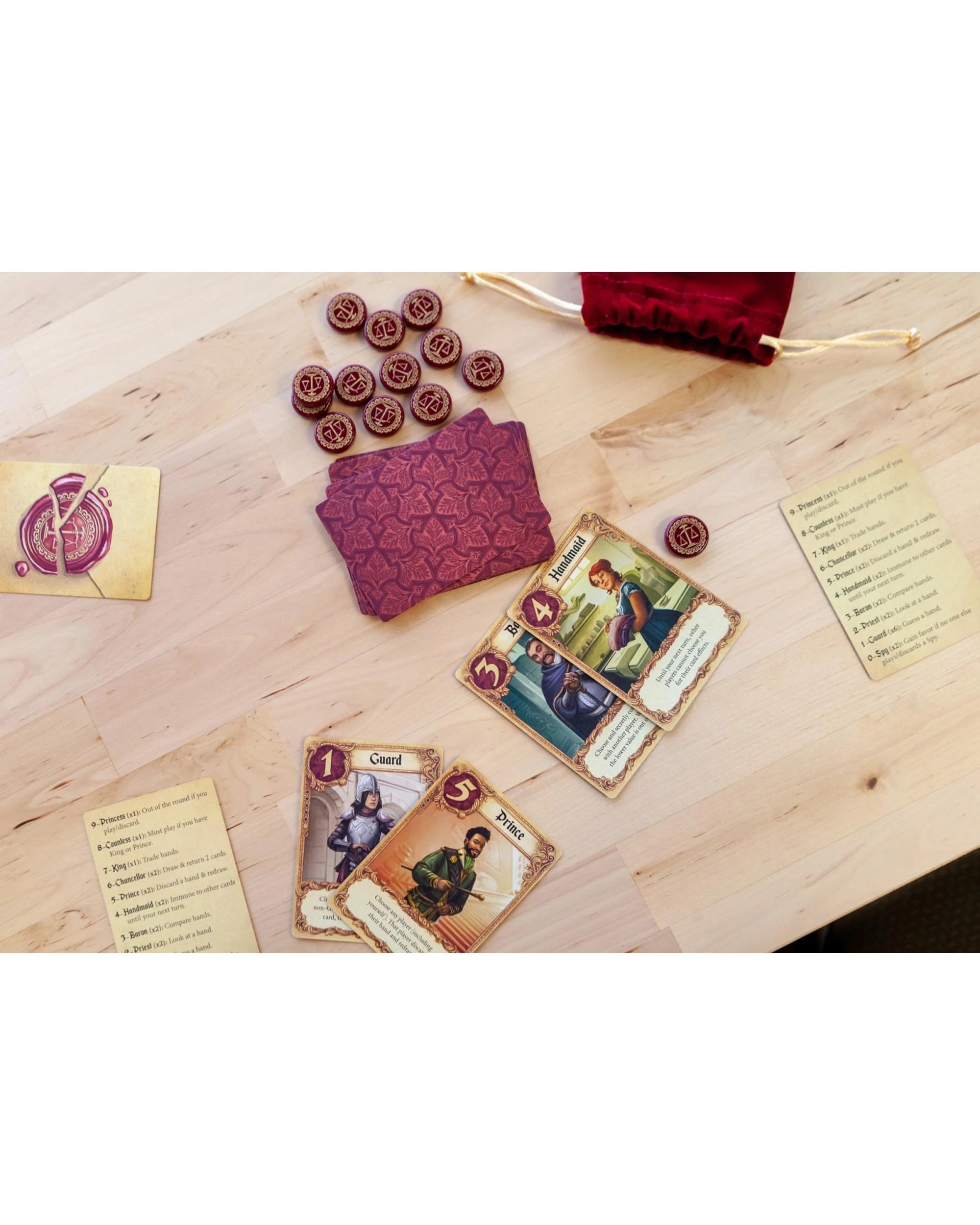 6 Love Letter Classic Card Game - Eco Box, 6 of 6