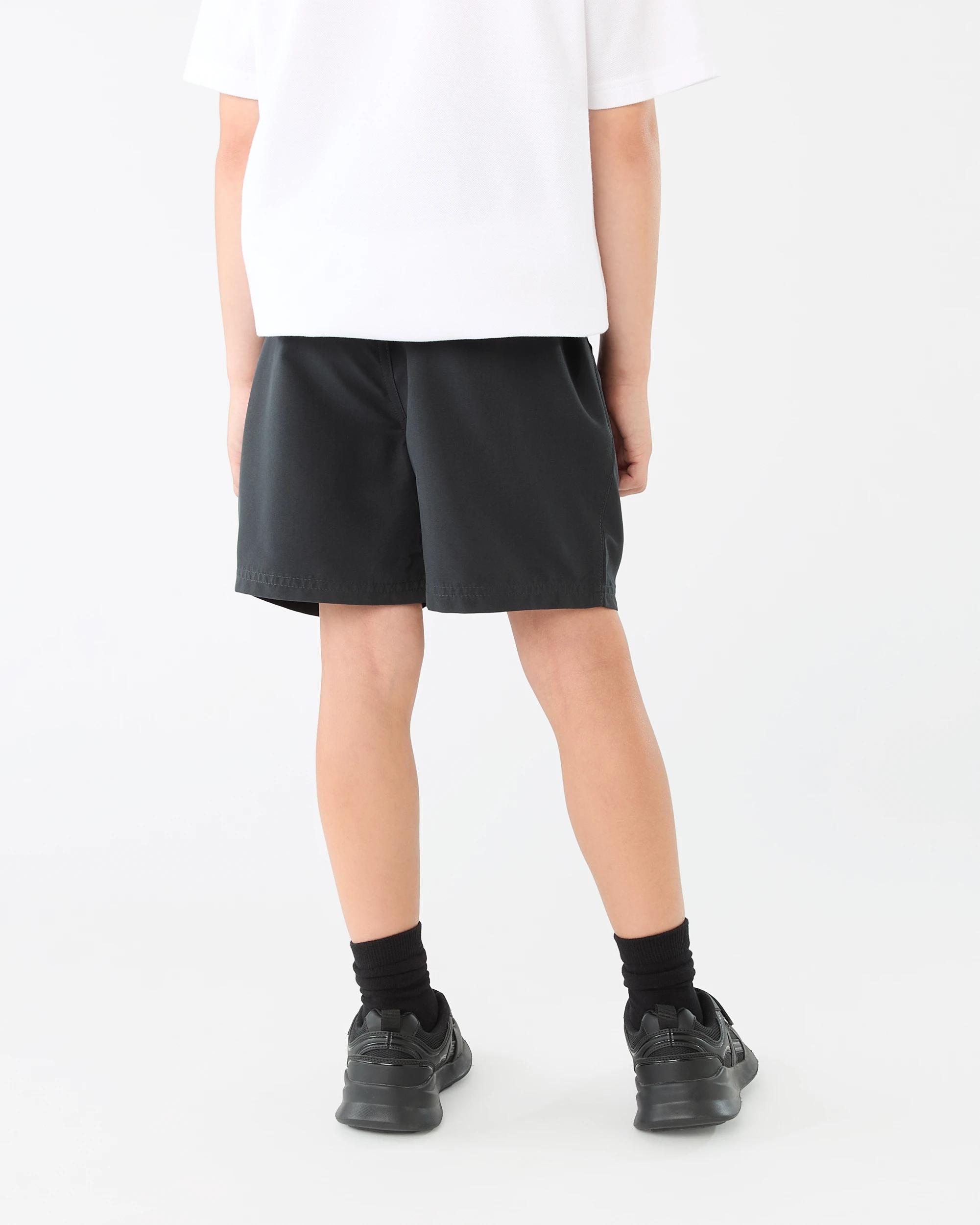 2 School Microfibre Shorts Ashlt Grey, 2 of 8