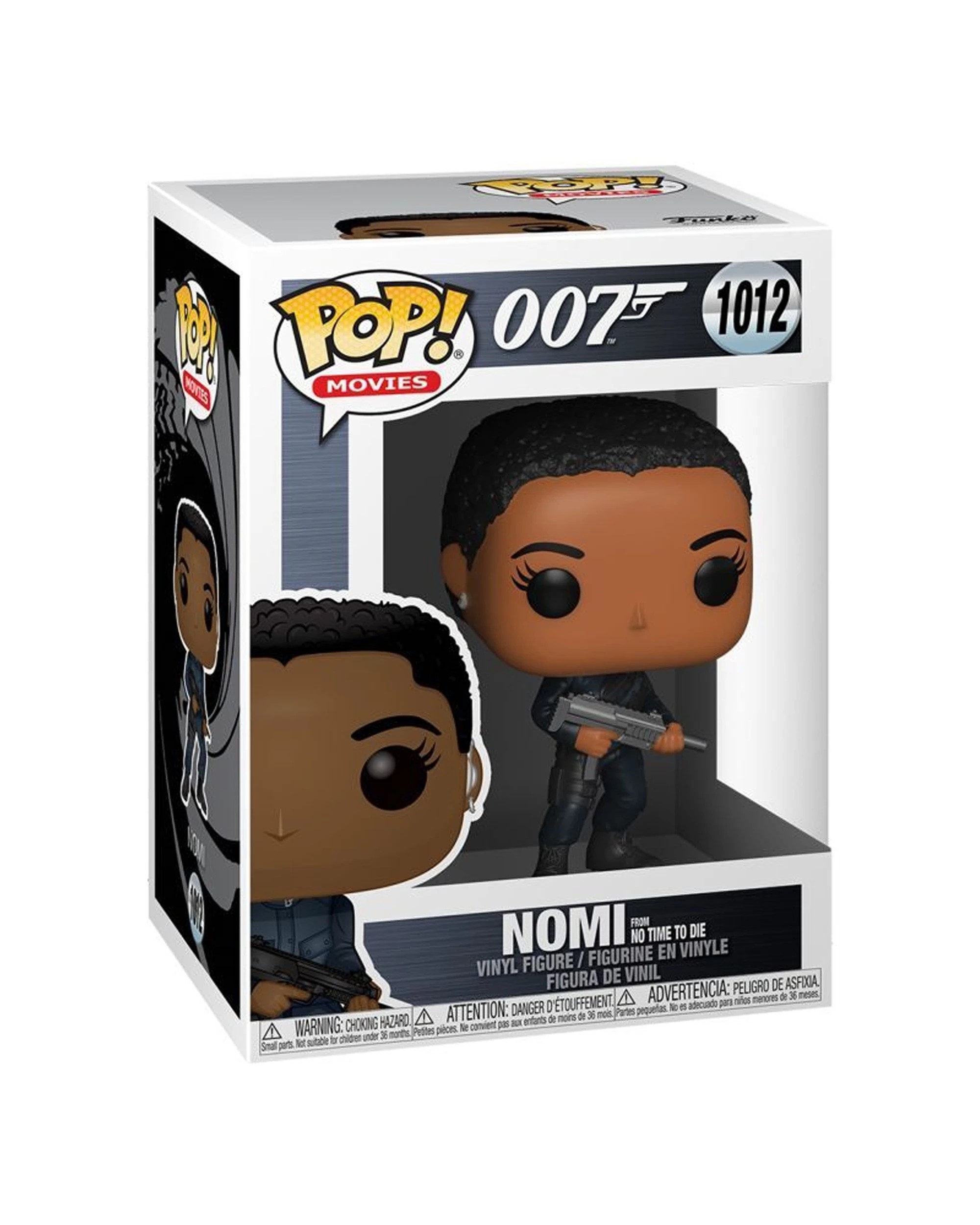 2 Pop Bond - Nomi Vinyl Figure 10cm Pop Action Figure Collectible Display - Black, 2 of 3