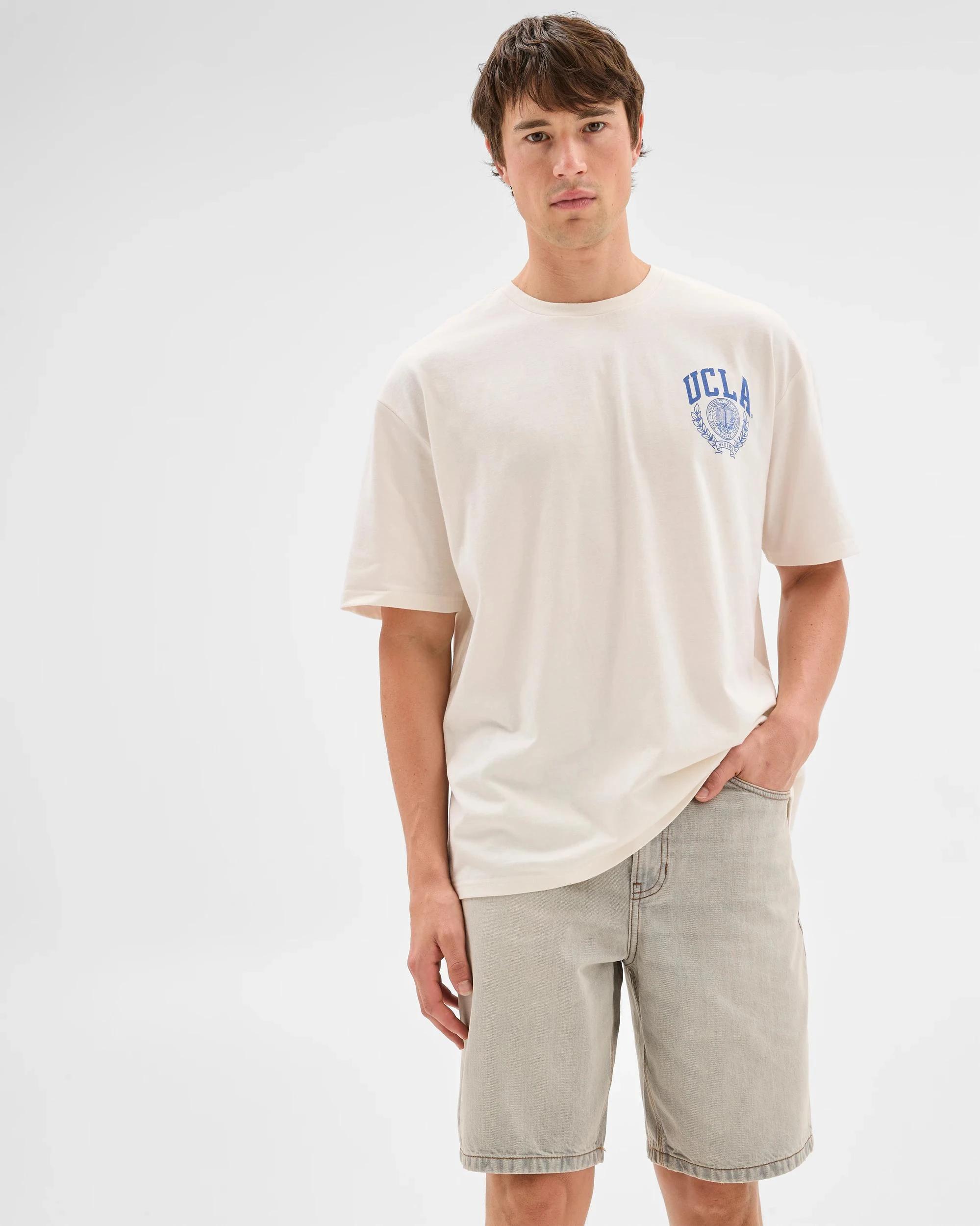 3 Licensed Relaxed Fit UCLA T-Shirt WHITE, 3 of 6