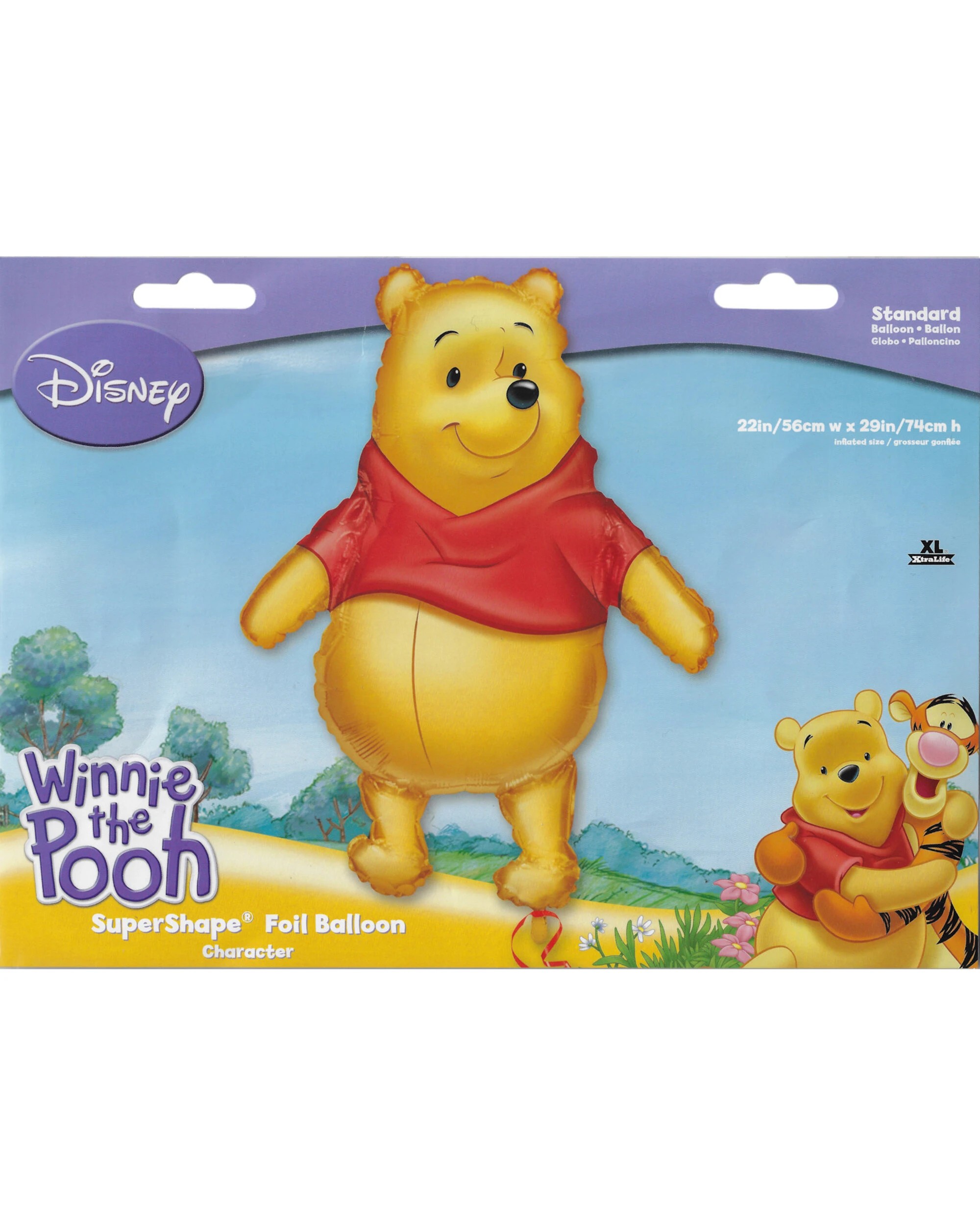 2 Disney Winnie the Pooh Big As Life Supershape Helium Balloon 74cm, 2 of 3