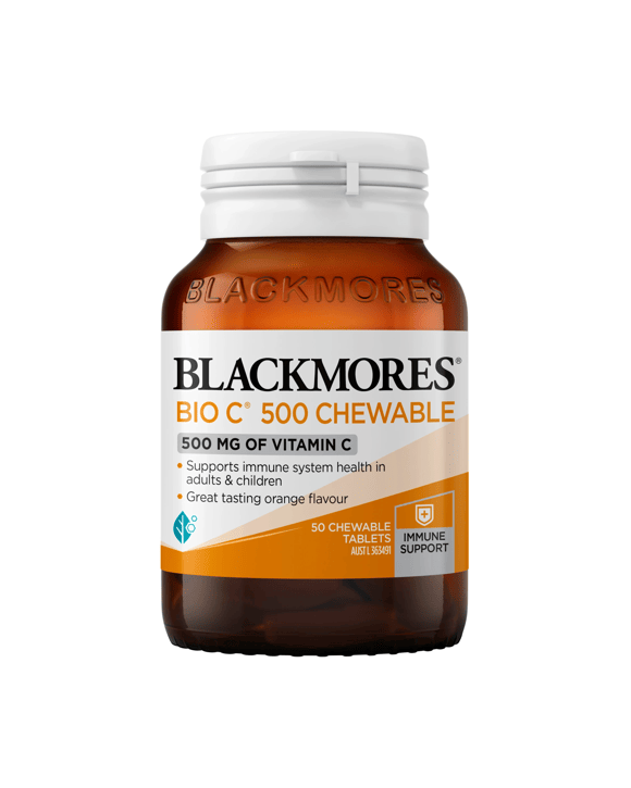Blackmores Bio C 500 Chewable 50 Tablets