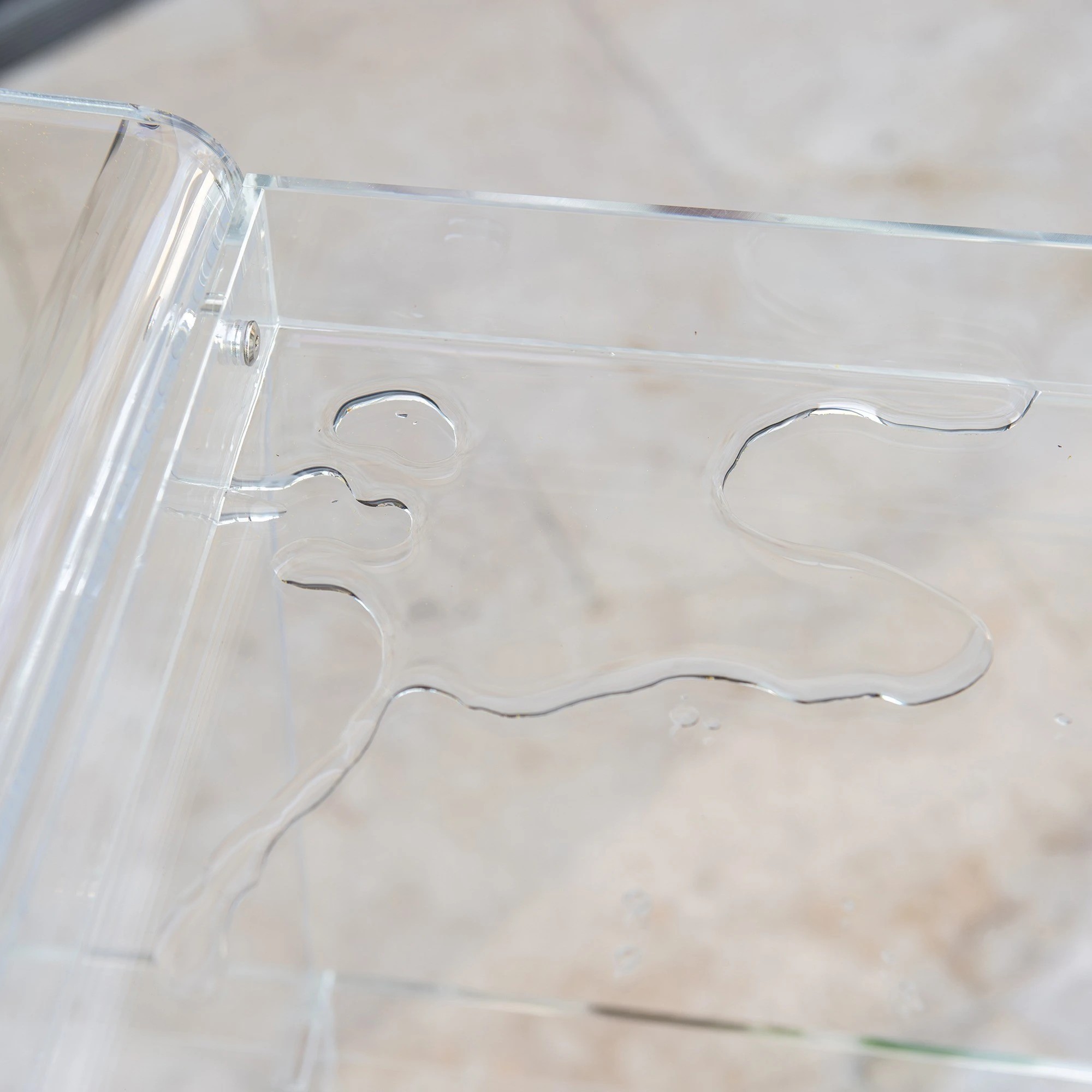 6 Hudson 3 Tier Acrylic Bar Cart - Clear, 6 of 10