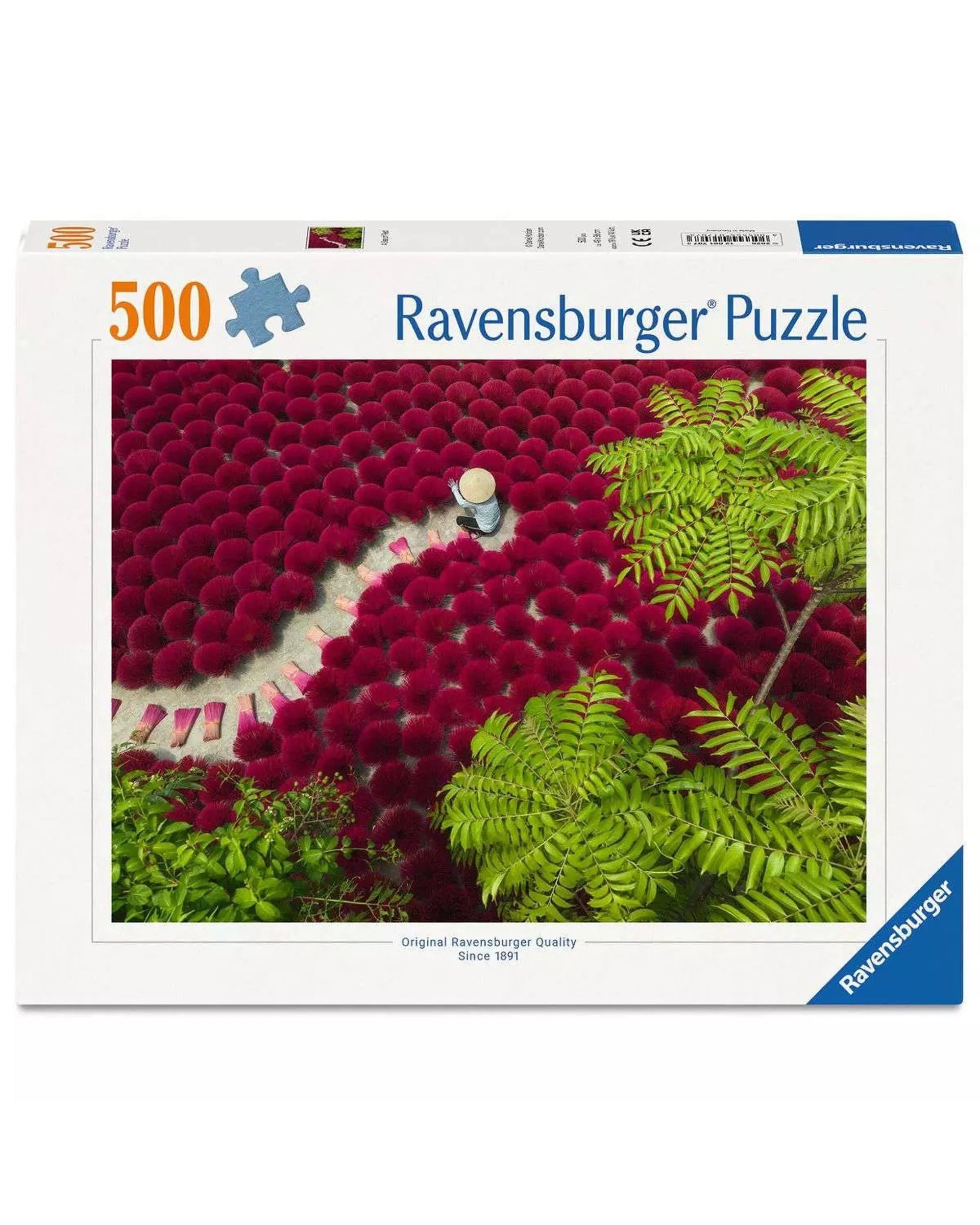 1 Ravensburger A Sea of Red 500 Piece Jigsaw Puzzle, 1 of 3