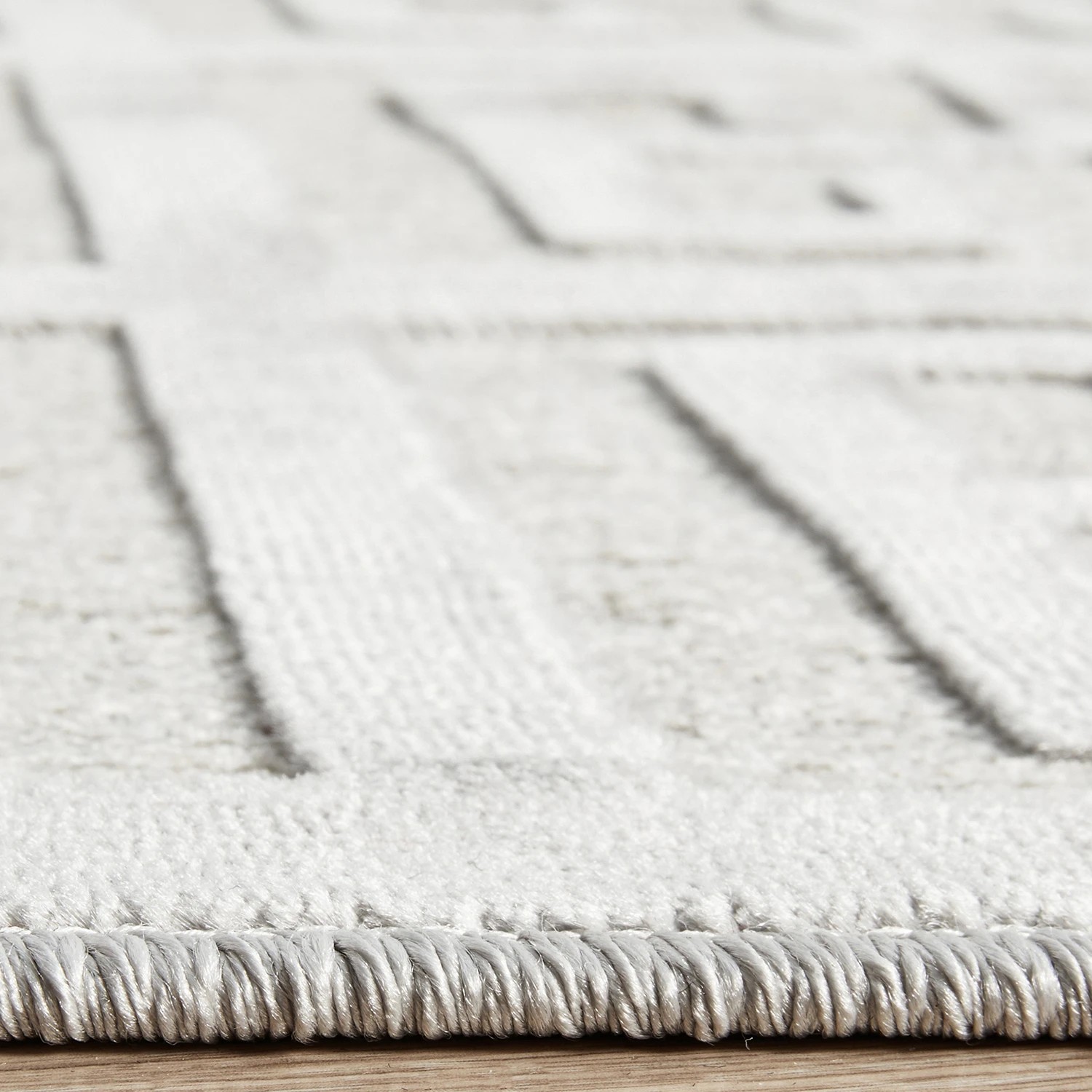 7 Common Ground Rugs Citadel Brenda 290x200cm - Large Floor Rug - Silver, 7 of 7