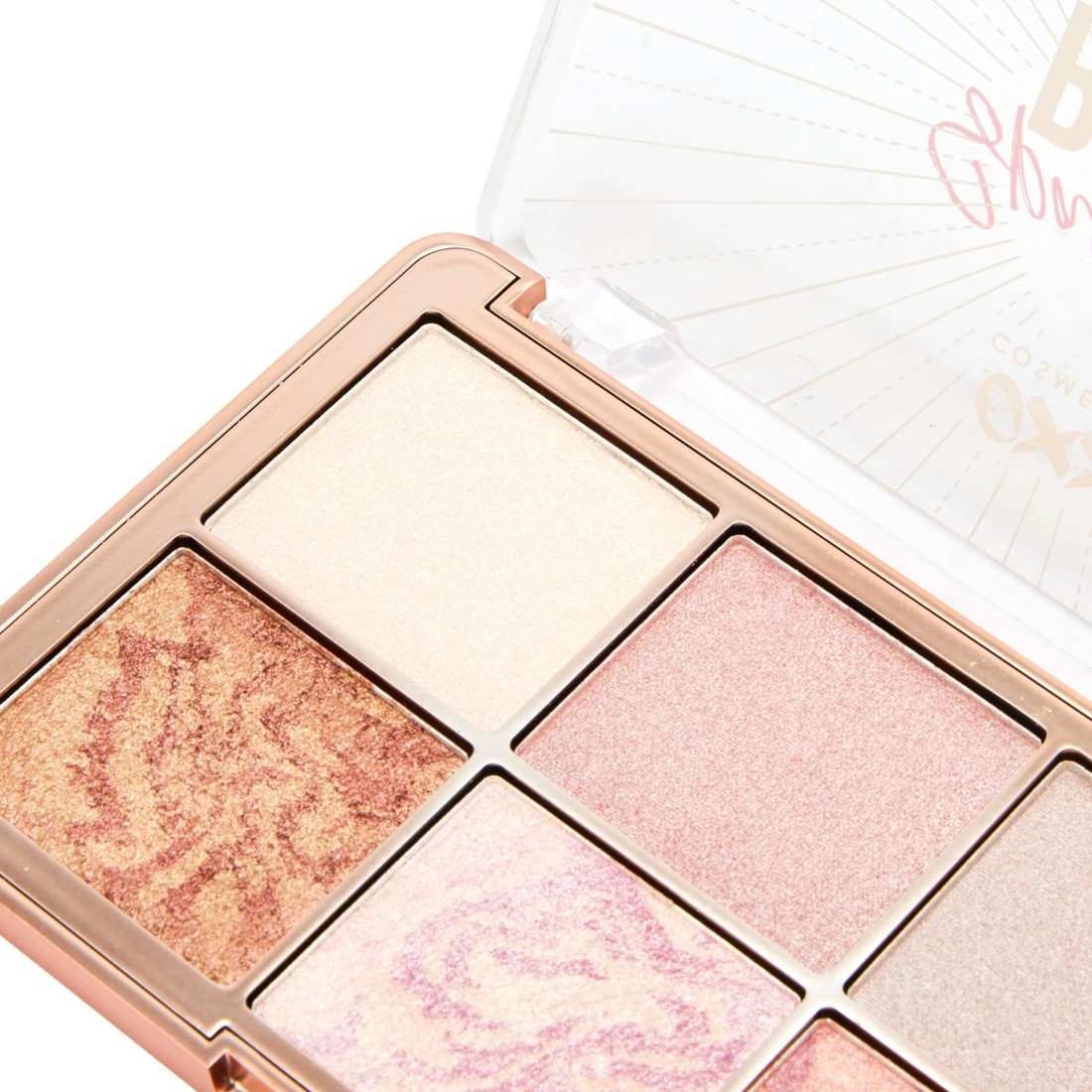 4 OXX Cosmetics Sparkling Rose Highlight and Blush Palette, 4 of 6