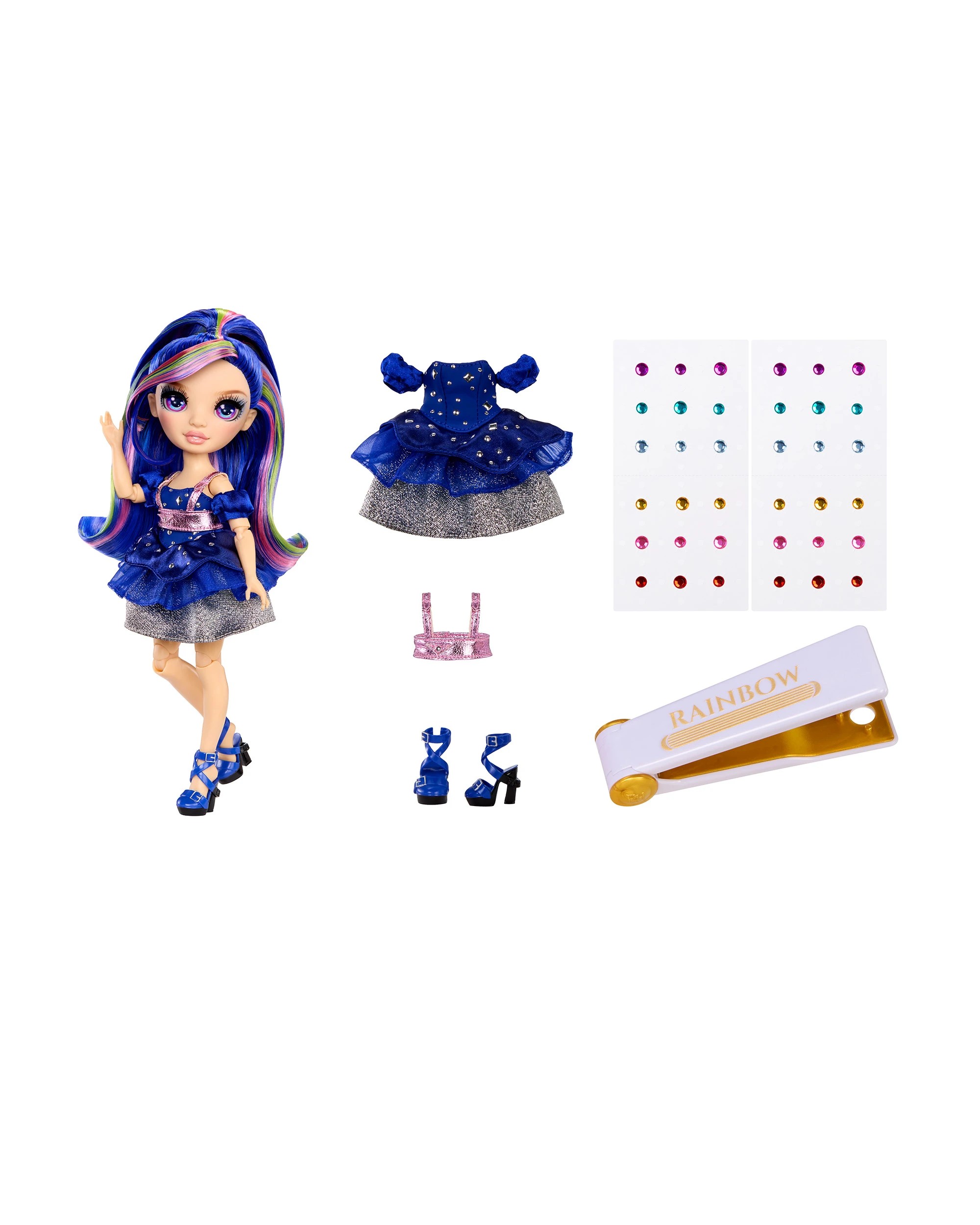 4 Rainbow High Be Dazzling Fashion Dolls - Assorted - Multi, 4 of 6