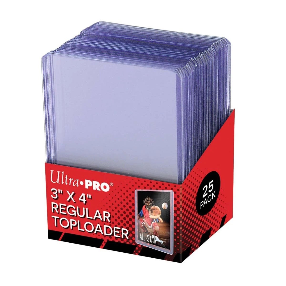 3 25 Pack Ultra Pro Regular Toploader, 3 of 9
