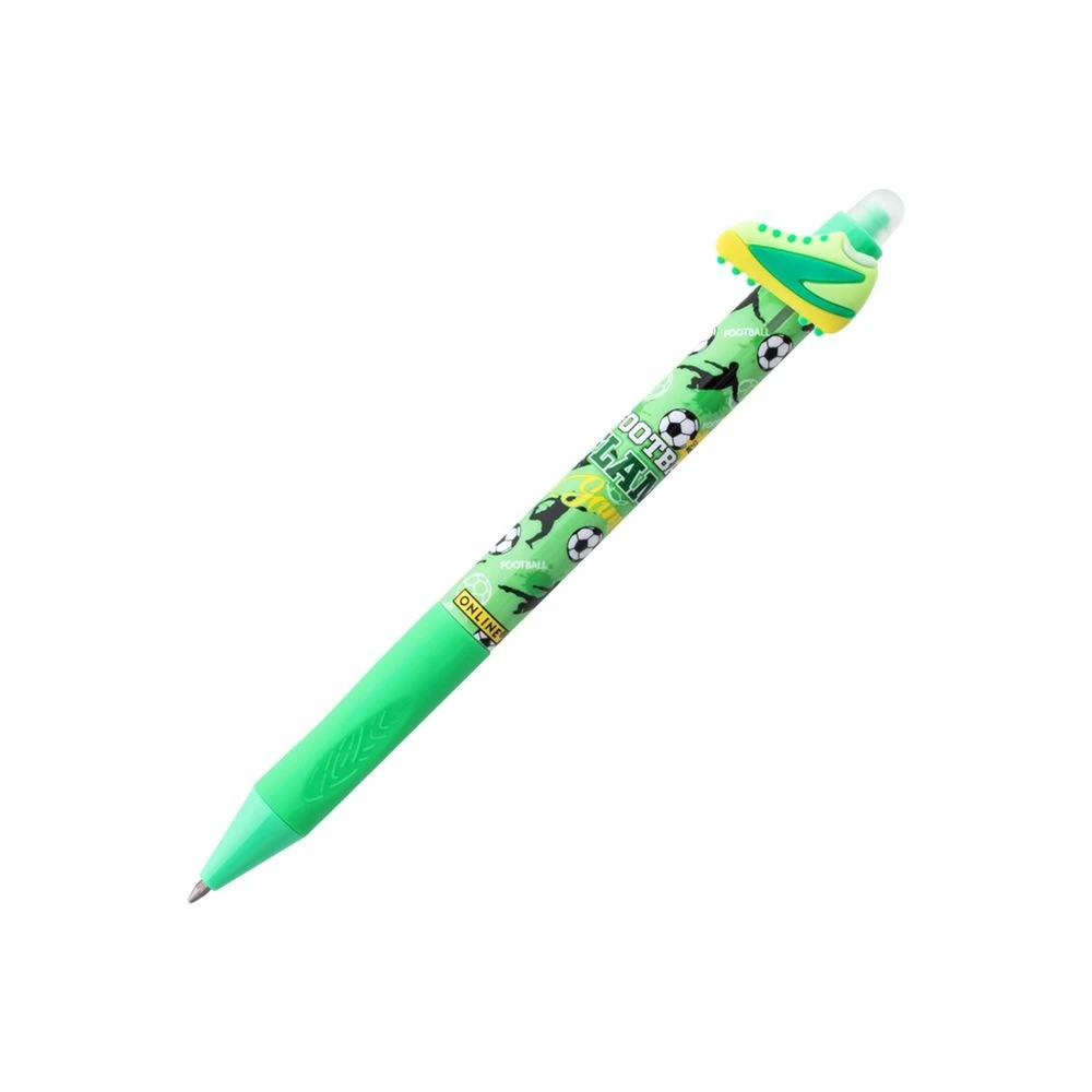 1 ONLINE magiXX Fun Erasable Gel Pen Football Green, 1 of 3