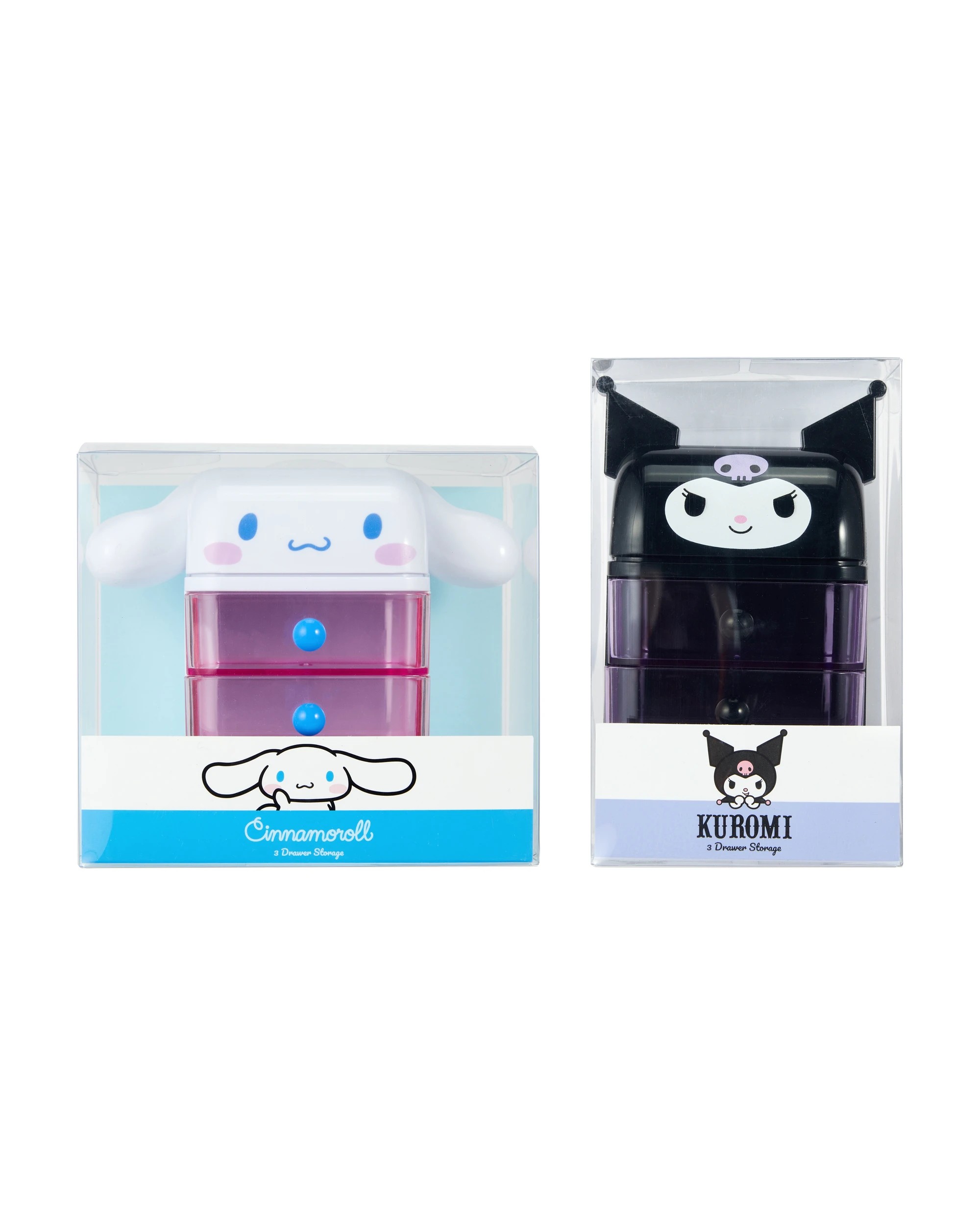 6 Sanrio Hello Kitty 3 Drawer Storage - Assorted, 6 of 6
