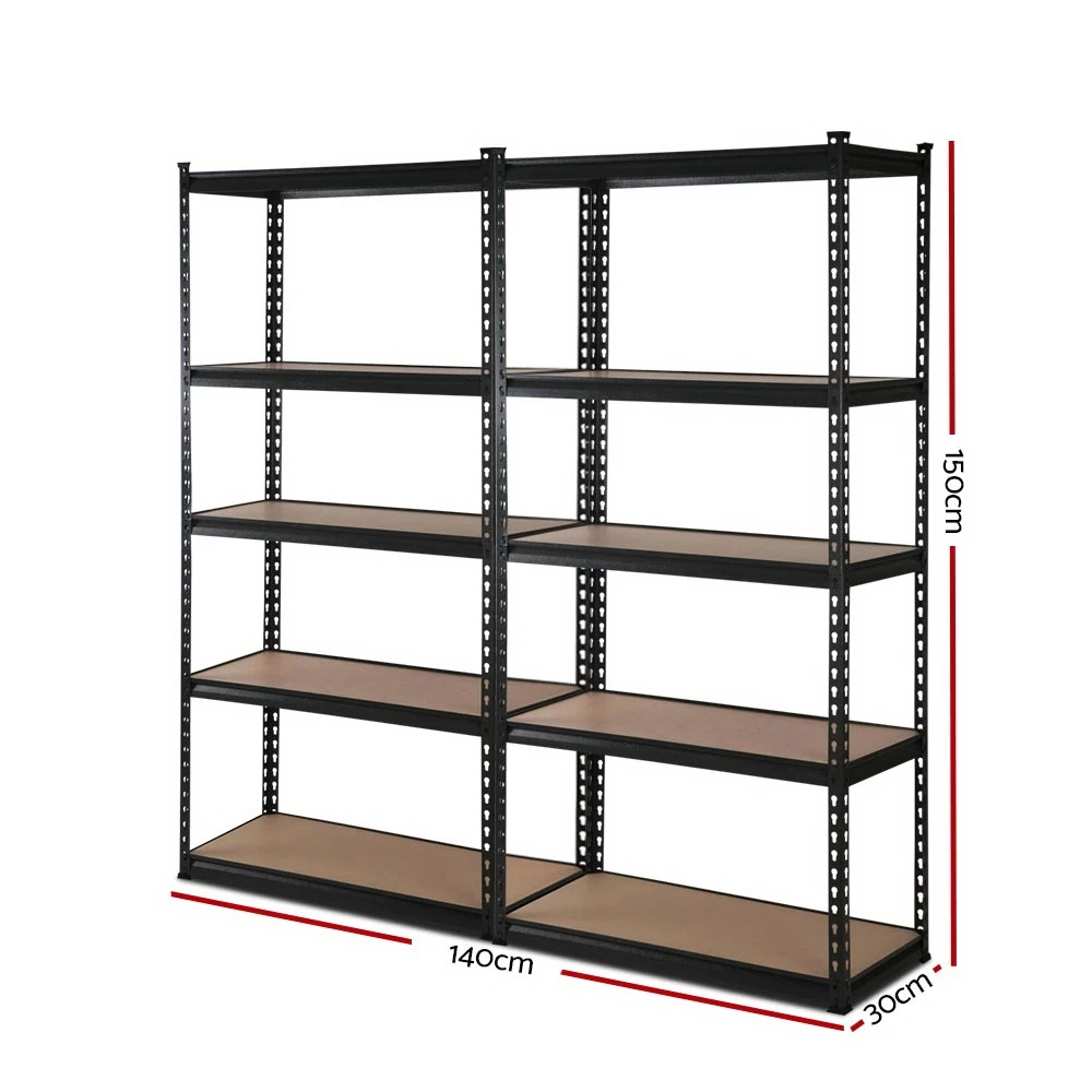 2 Giantz 2x1.5M Garage Shelving Warehouse Rack Pallet Racking Storage Shelve - Multi, 2 of 6