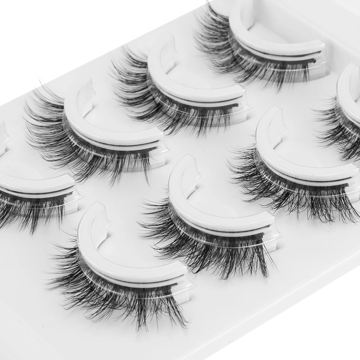 4 OXX Cosmetics 4 Pack Pre-glued Lashes - No. 7-311, 4 of 5