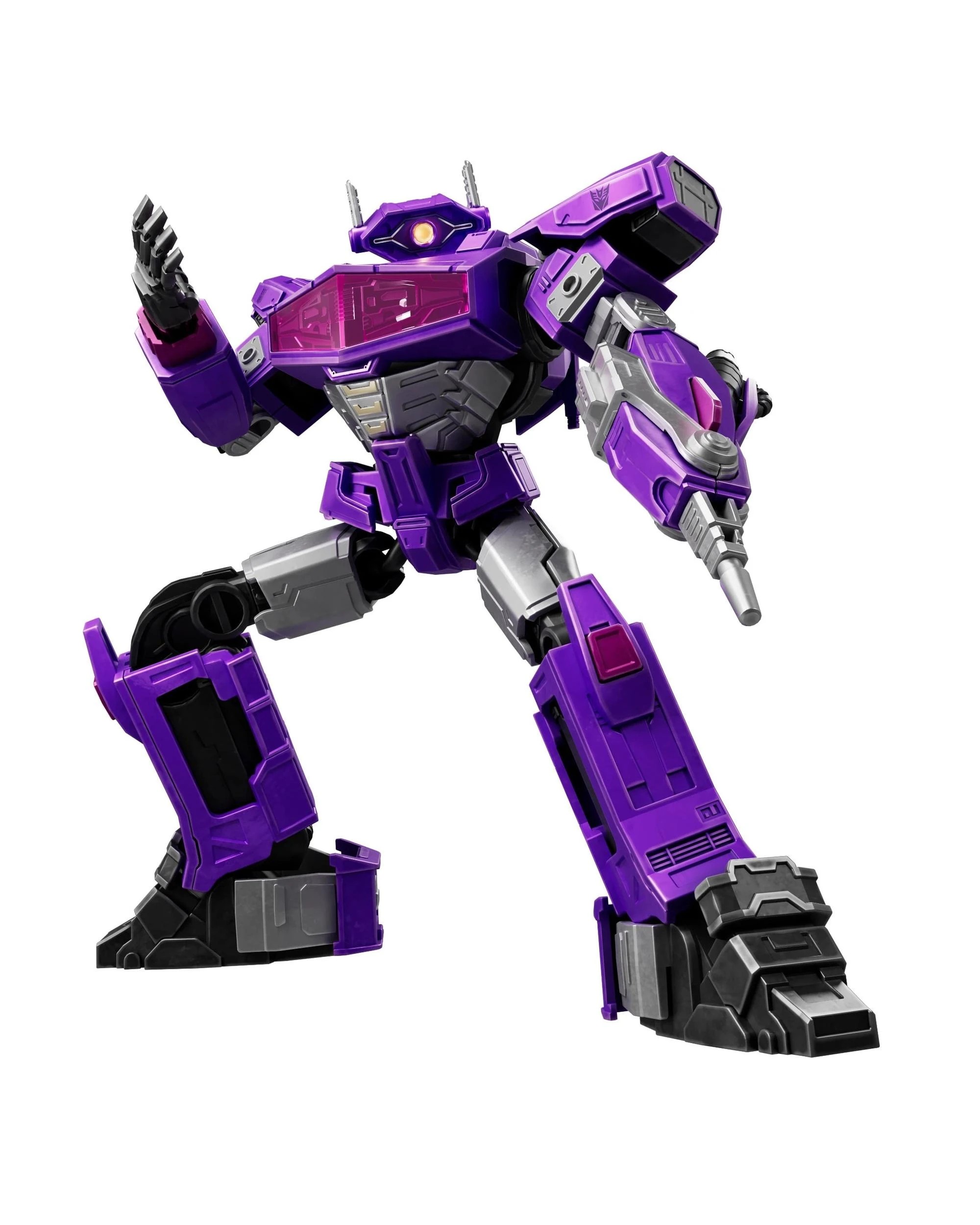 3 Blokees Transformers Classic Class 18 Shockwave Model Kit, 3 of 6