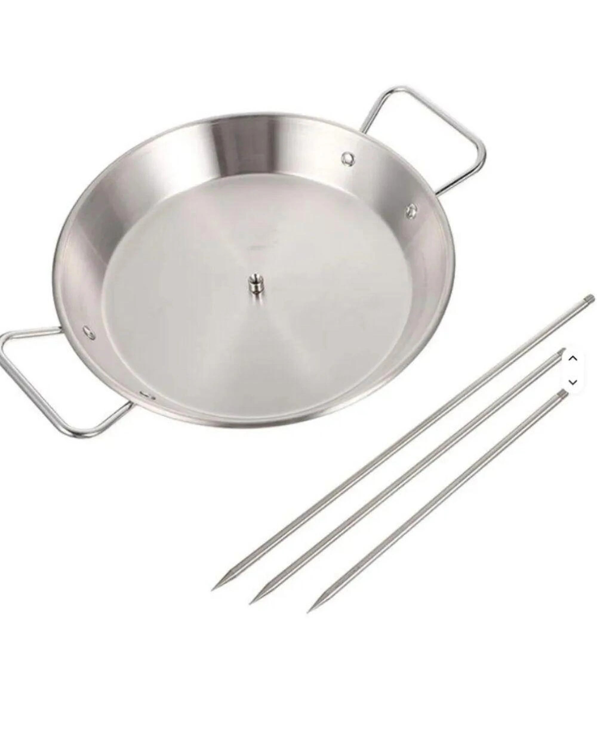 2 Flaming Coals Taco Al Pastor Spit Stand Stainless Steel, 2 of 8