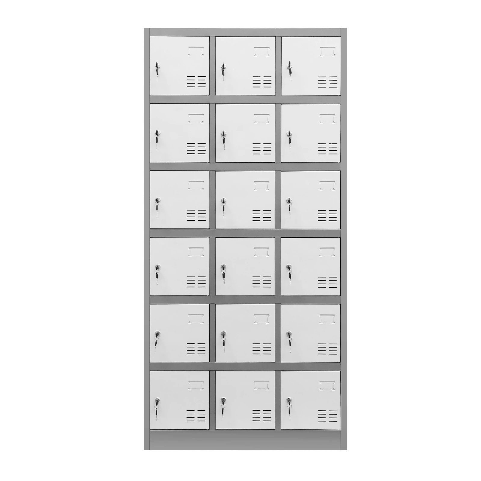 5 Ausway 18 Doors Metal Steel Locker Storage Cabinet Gym Office School, 5 of 7