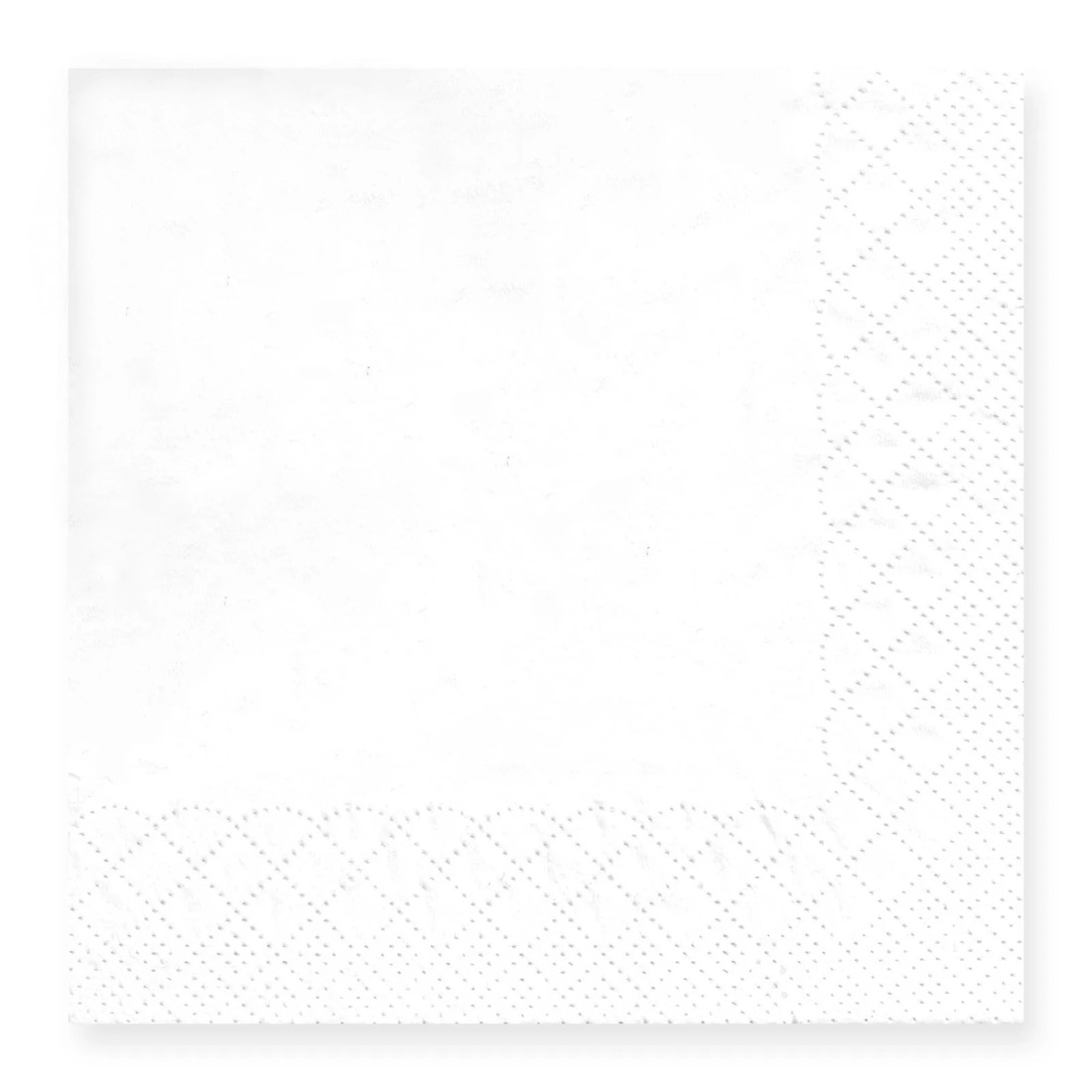 1 Party Maker Bulk White Cocktail Napkins / Serviettes Pack of 100, 1 of 1