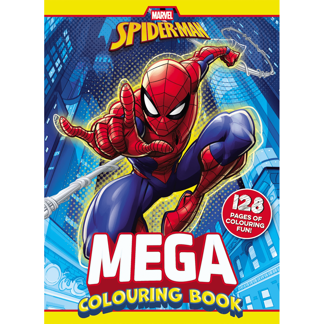 1 Marvel Spider-Man Mega Colouring Book, 1 of 1