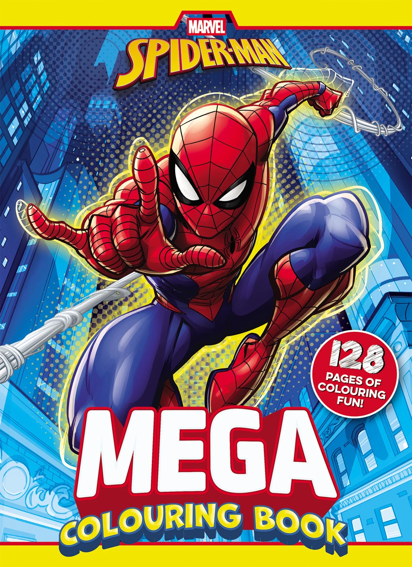 1 Marvel Spider-Man Mega Colouring Book, 1 of 1