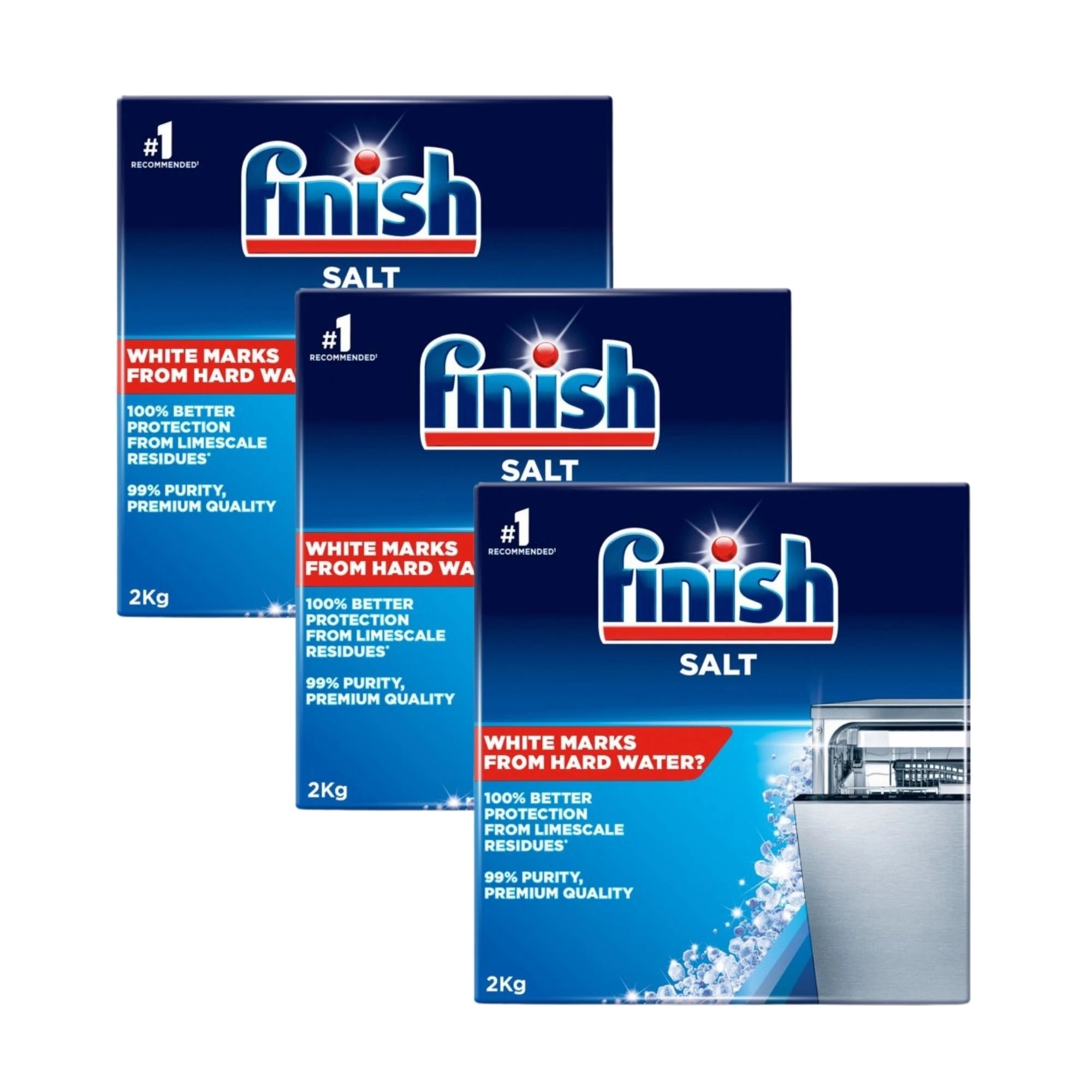 1 Finish 2Kg Dishwasher Salt X3, 1 of 1